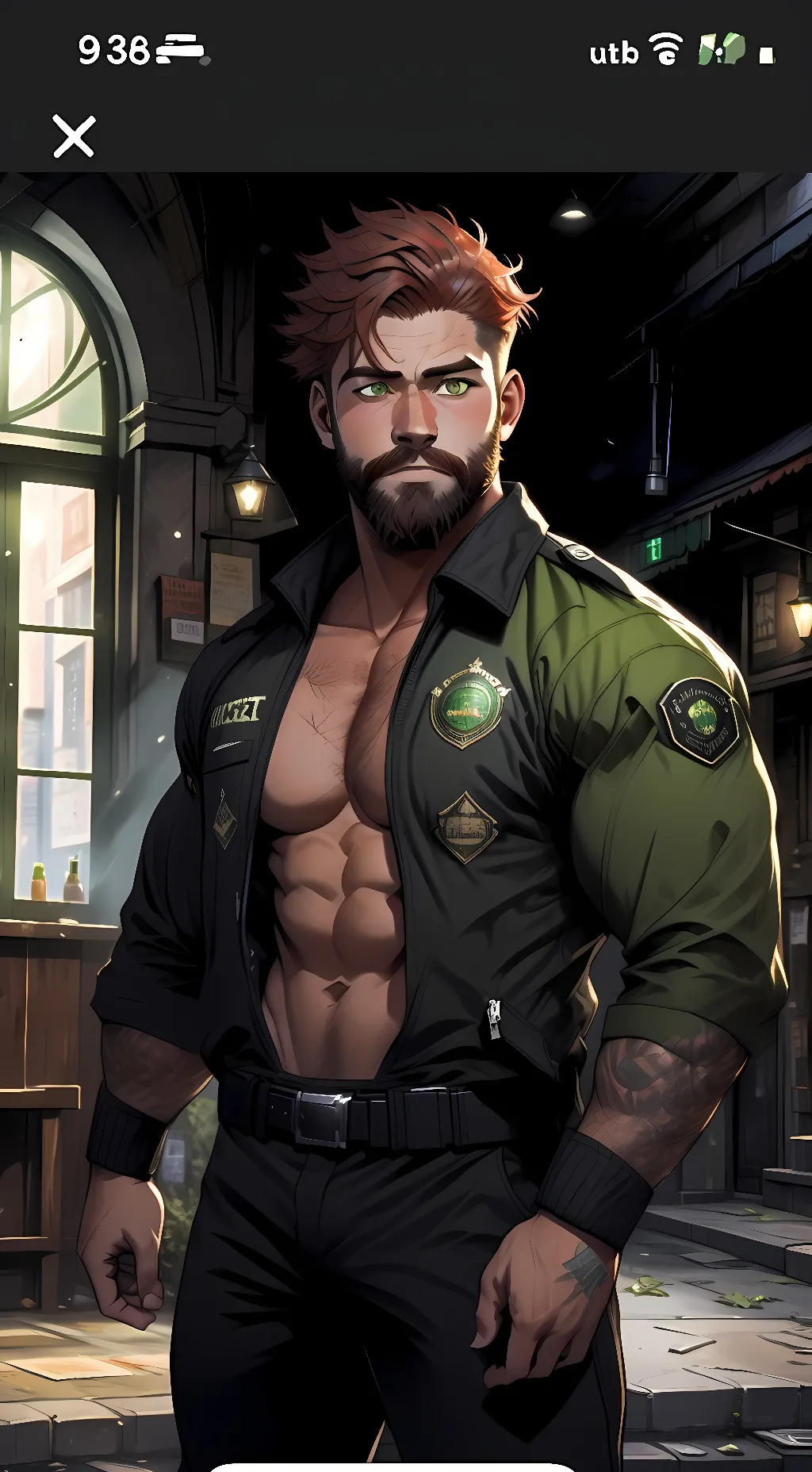 ai character: Alastair Flint background