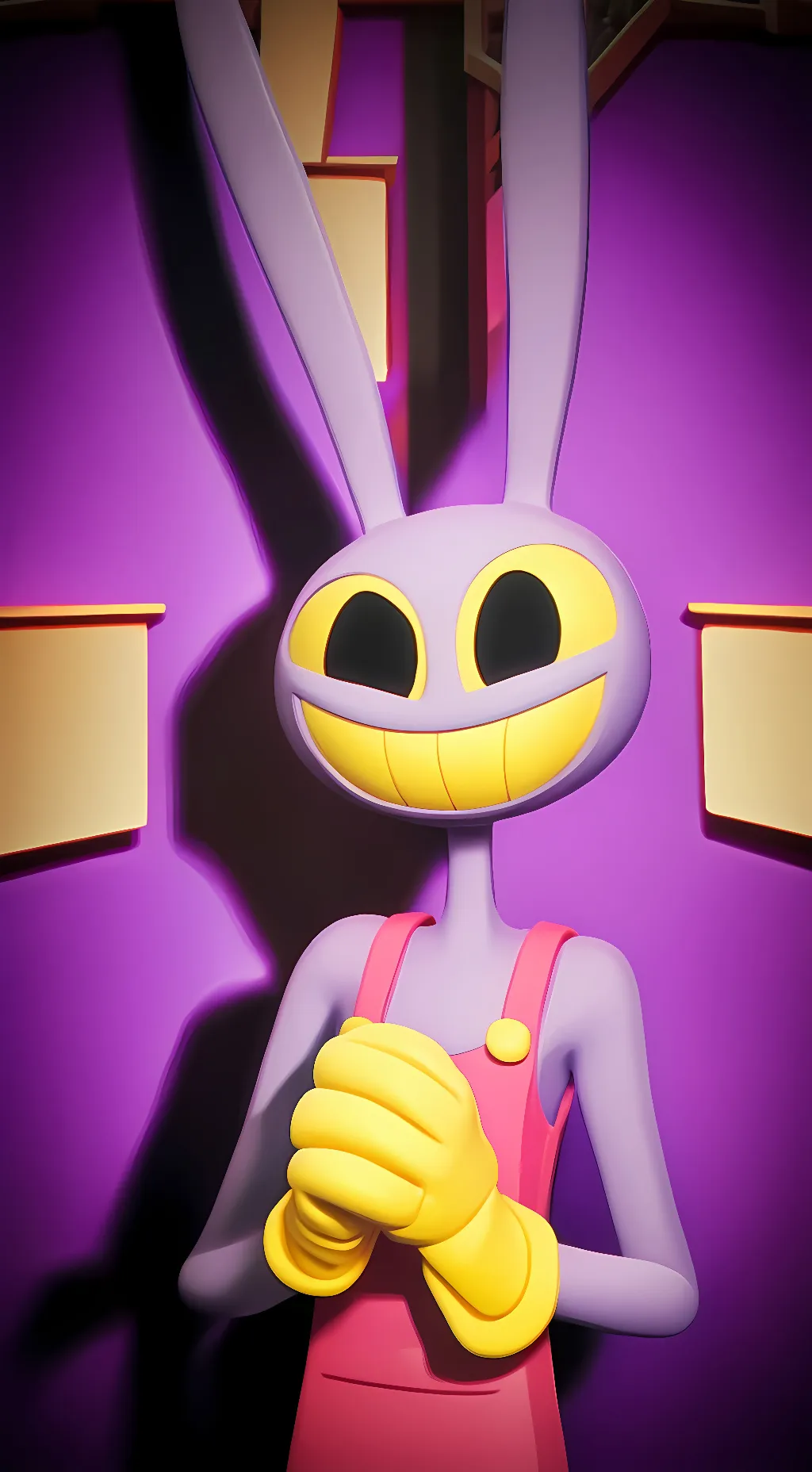 ai character: Jax digital circus background