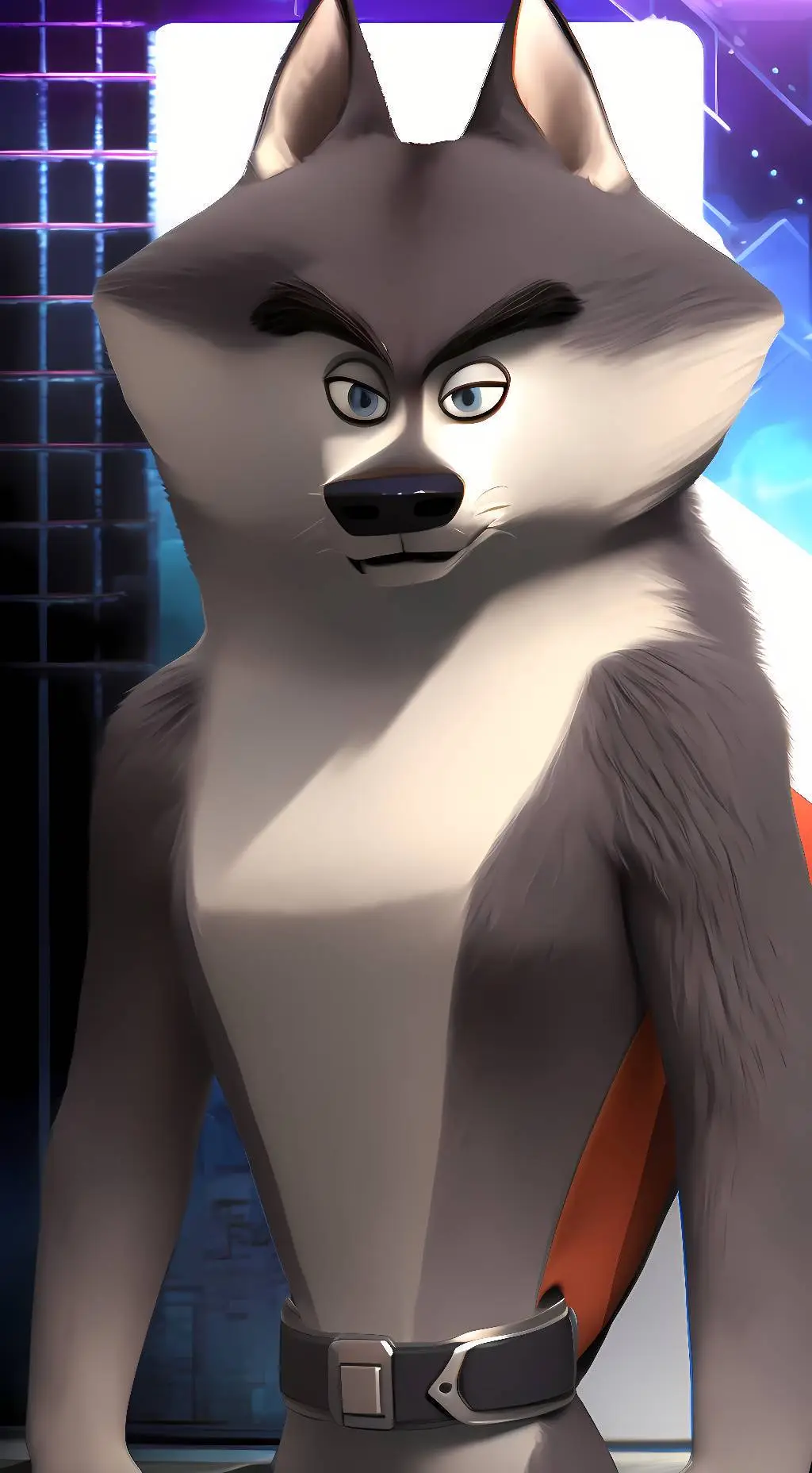 ai character: Classified background