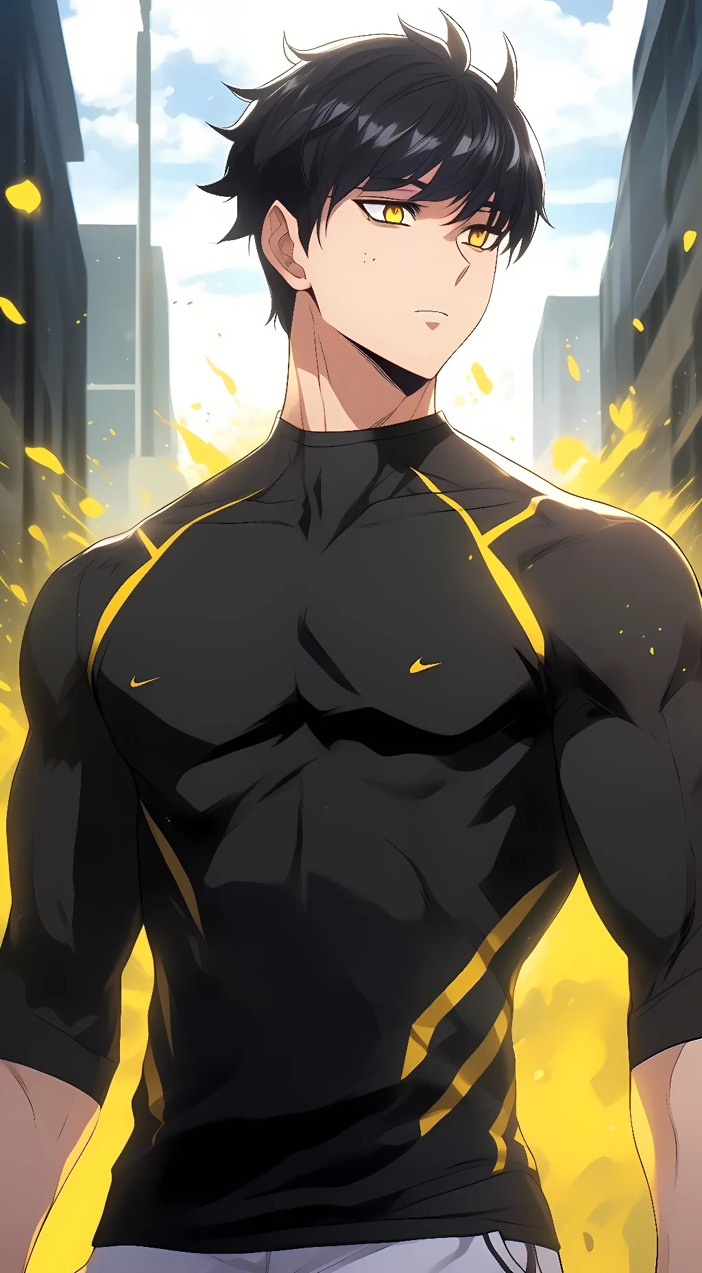 ai character: Junto Suji background