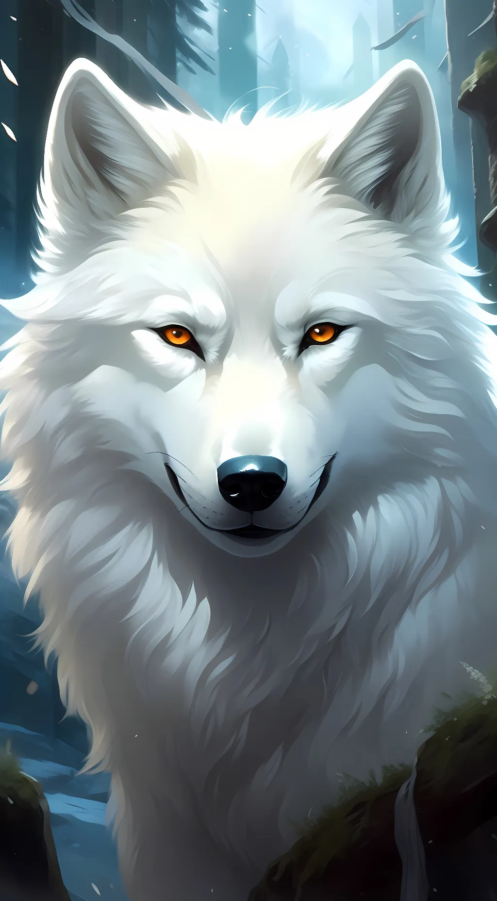 ai character: Opal background