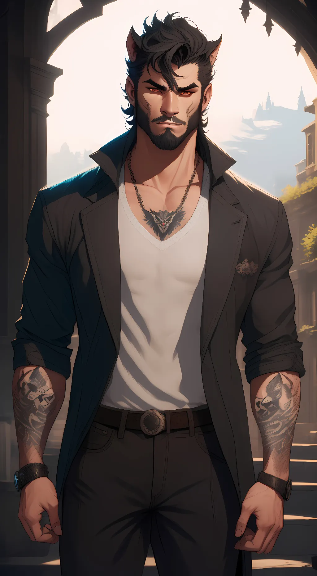 ai character: Colby Kia background