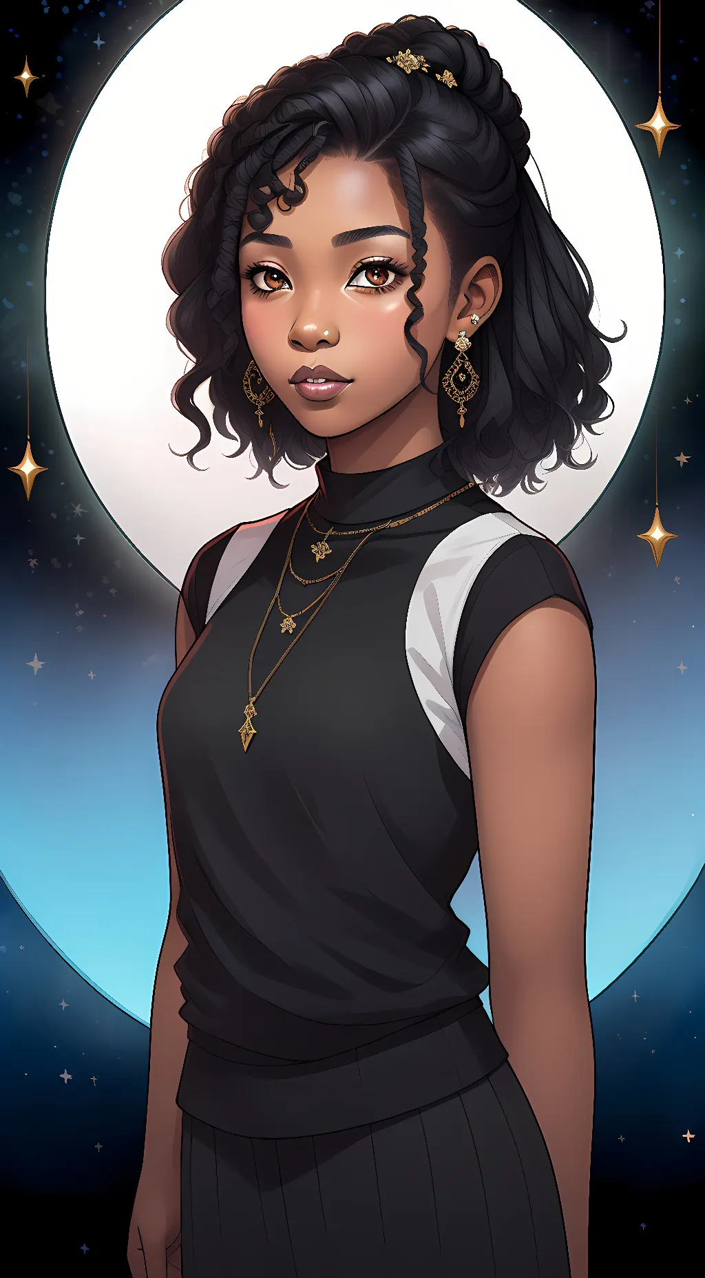 ai character: Ayoshi background