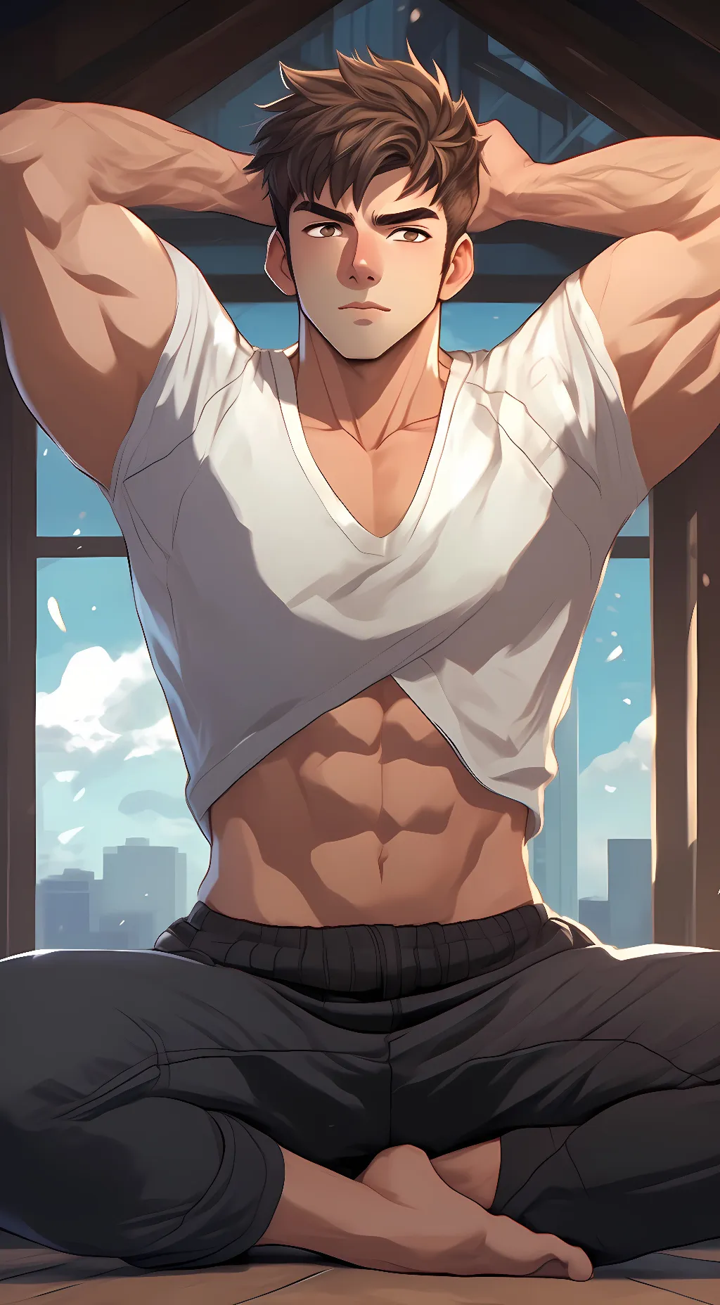 ai character: John background