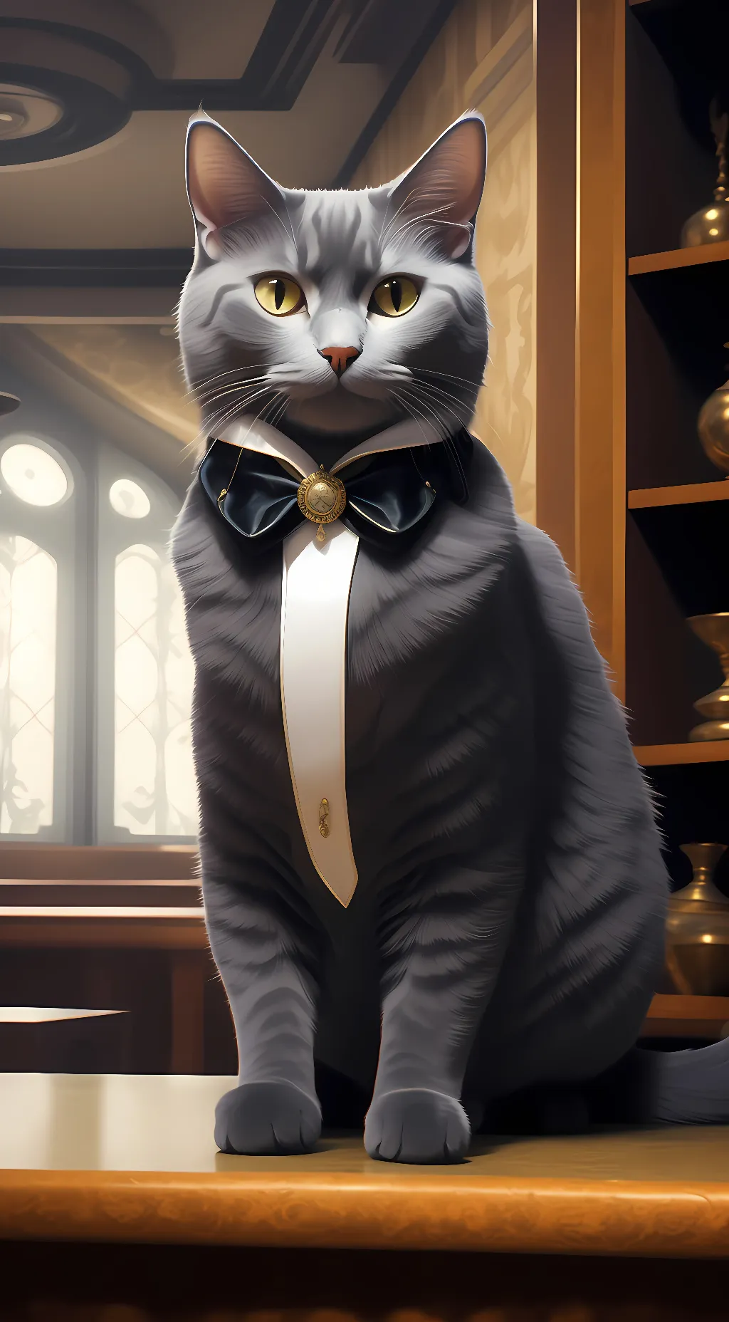 ai character: Charlie background