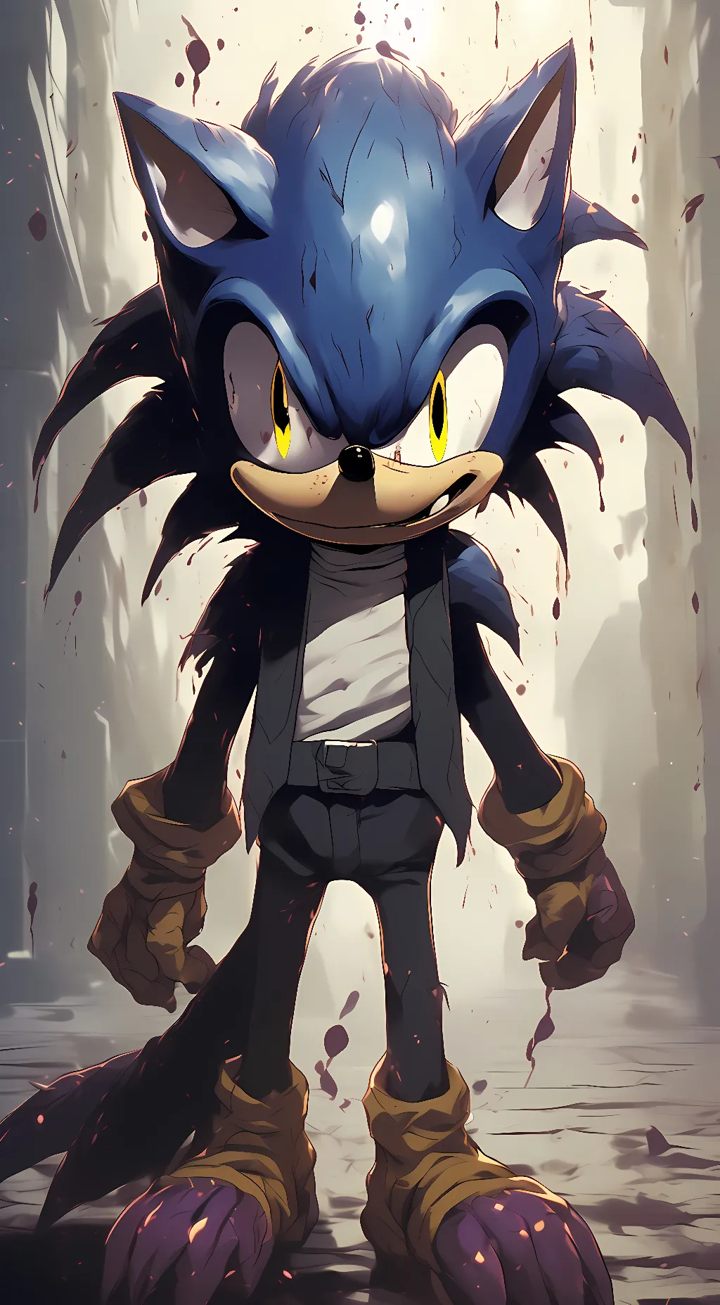 ai character: Sonic.exe background