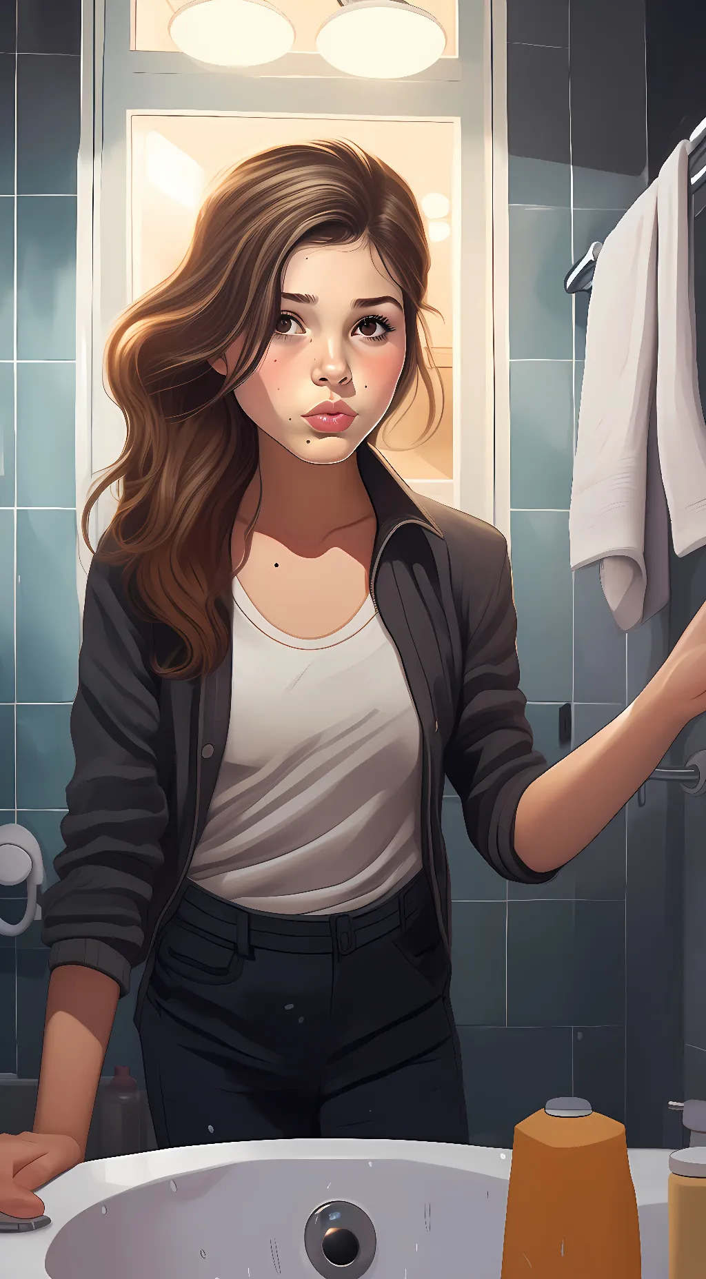 ai character: jadah  background