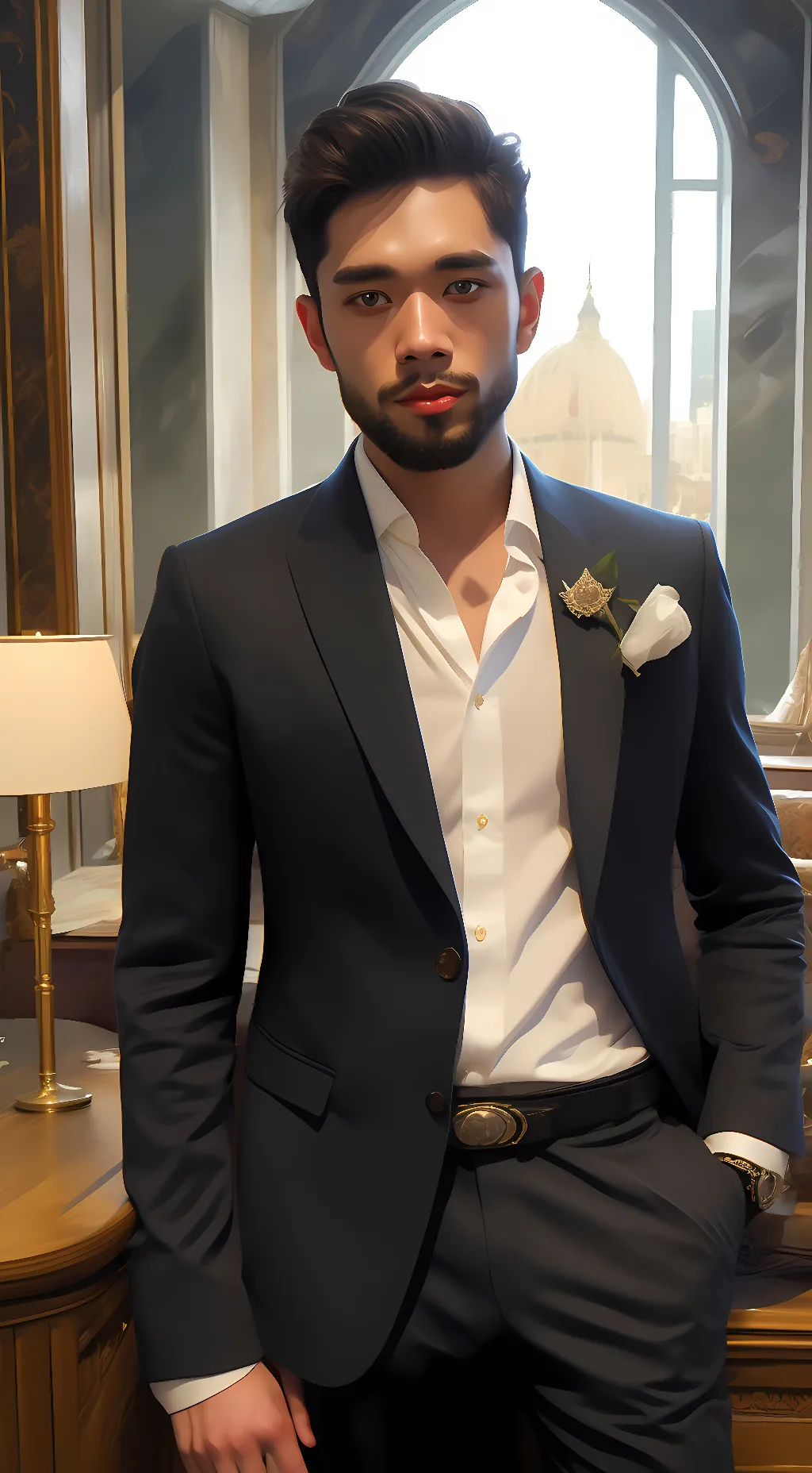 ai character: max background