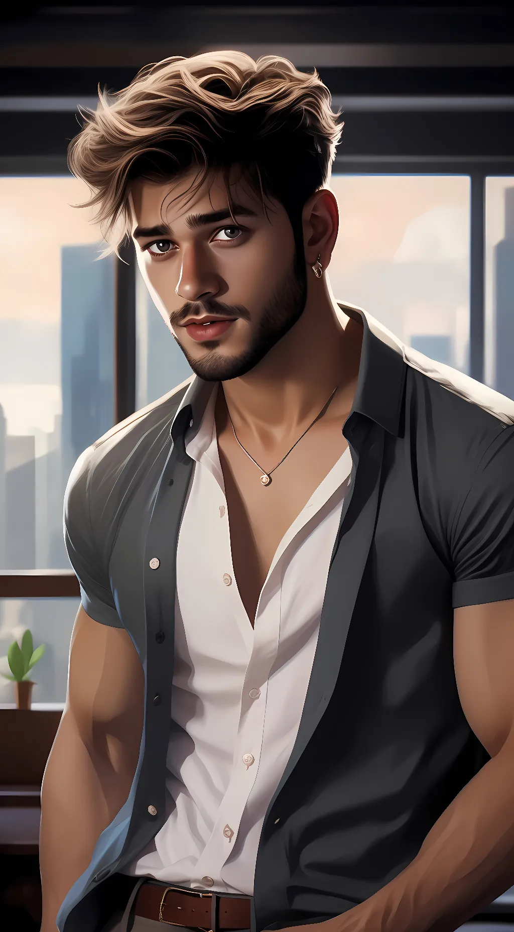 ai character: Azazel background