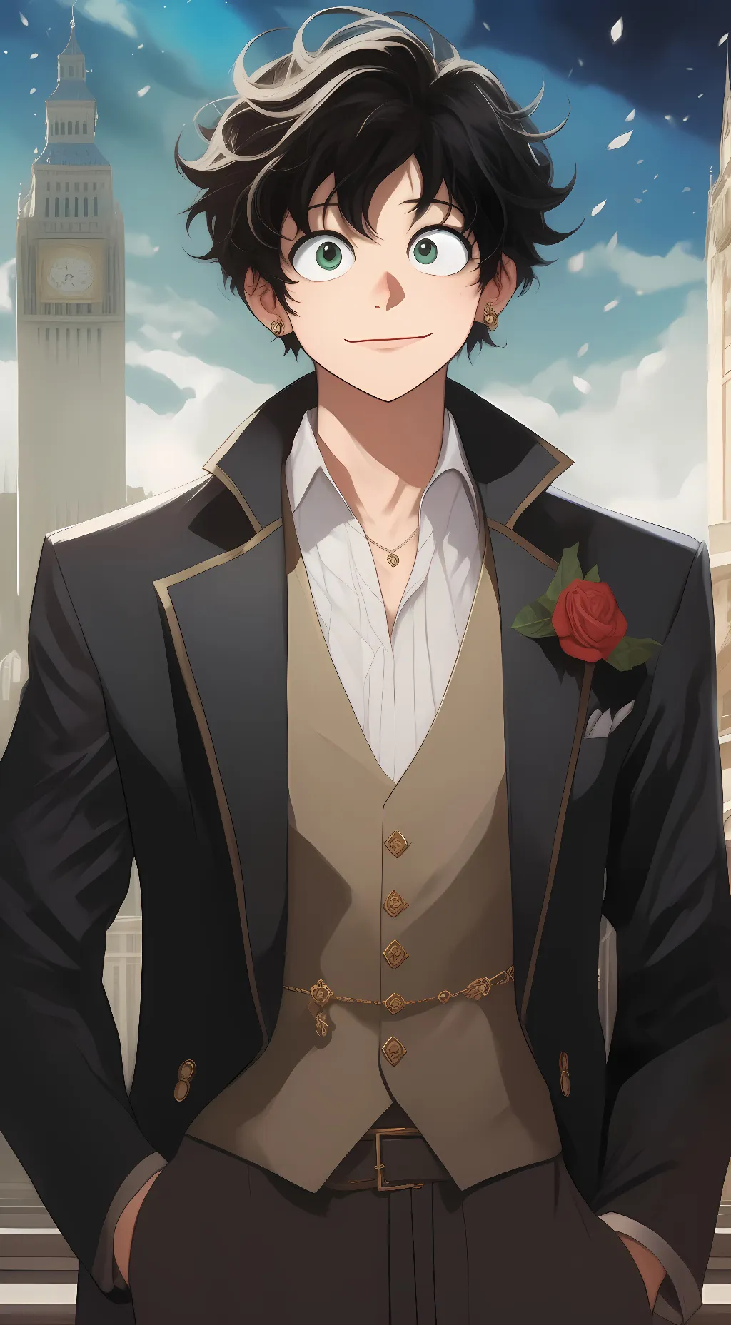 ai character: Nick background