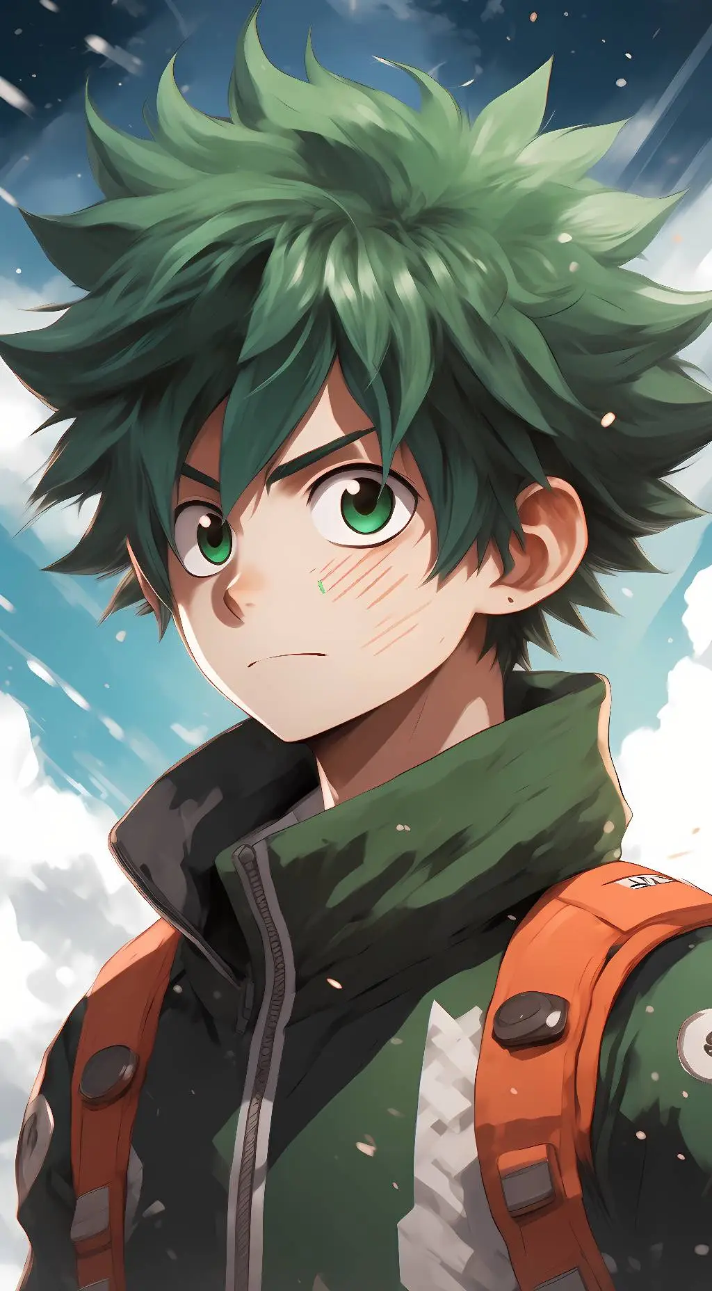 ai character: Deku background