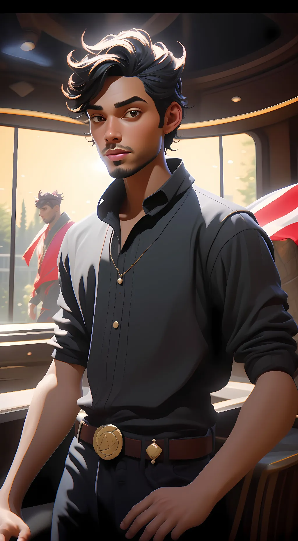 ai character: Oreos. background