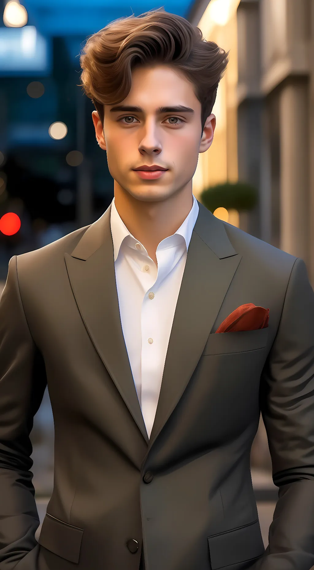 ai character: Chris  background