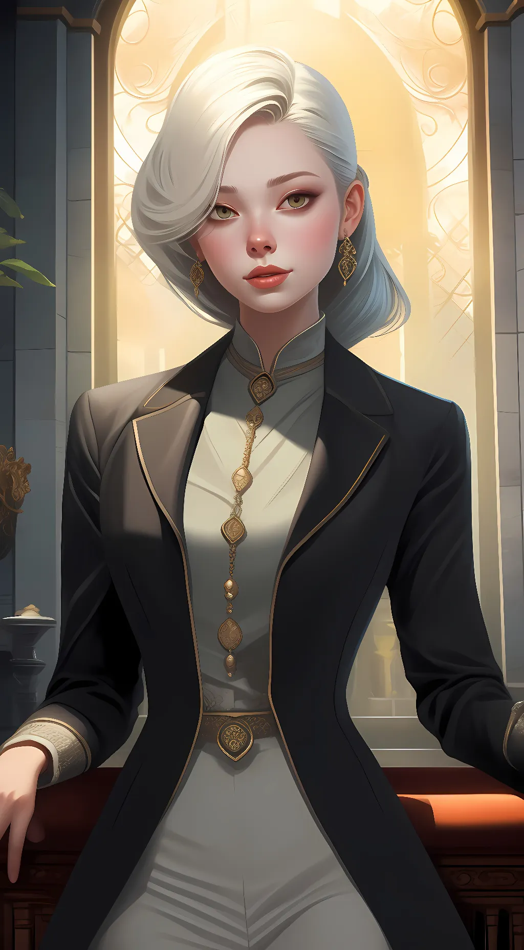 ai character: yumaisi zoom background