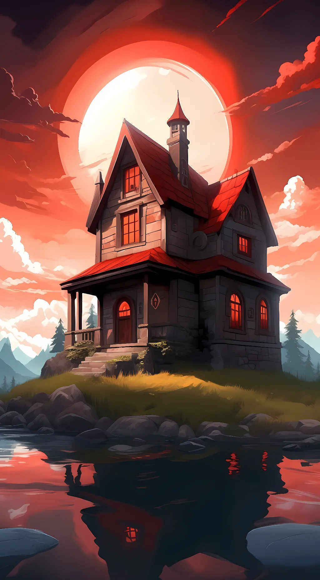 ai character: fnaf 4. background