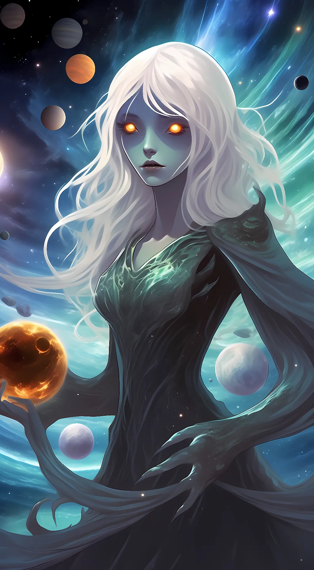 ai character: Devourer of worlds background