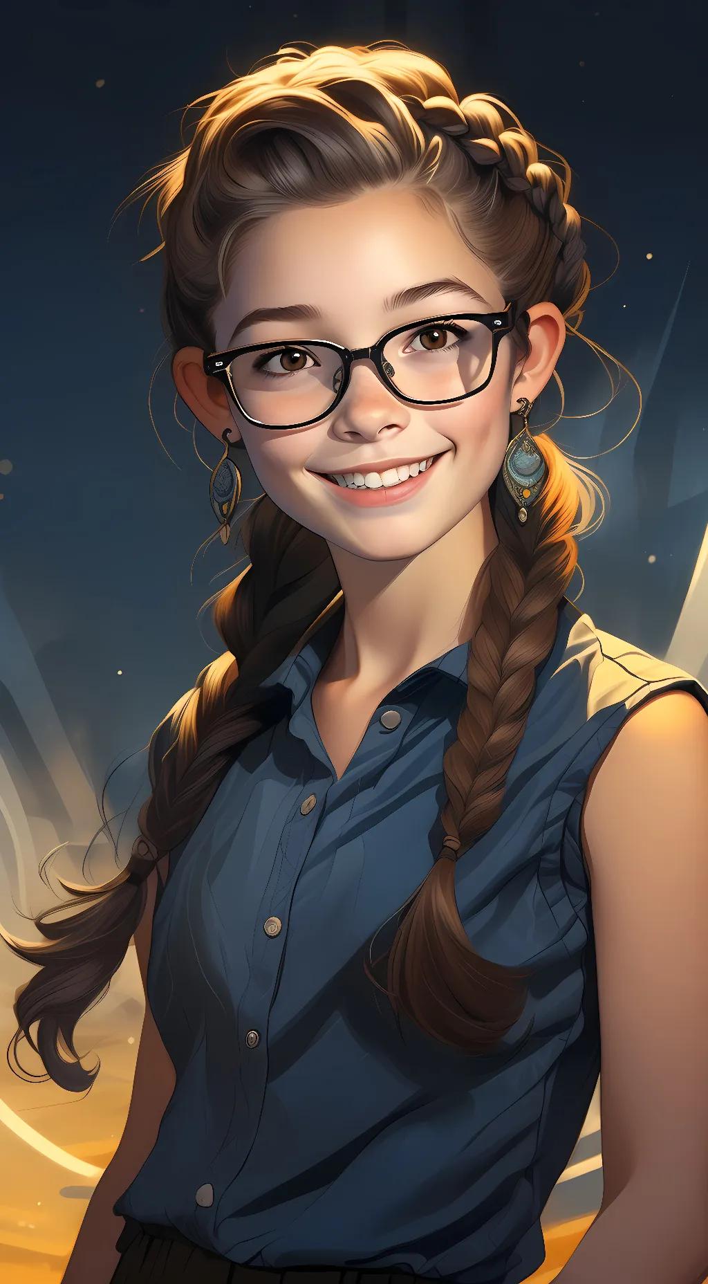 ai character: Chloe background