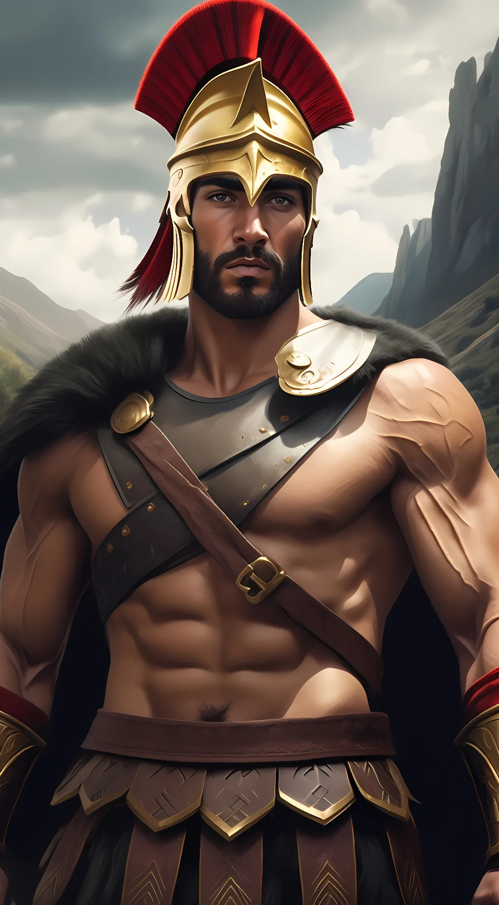 ai character: Tristo the great  background