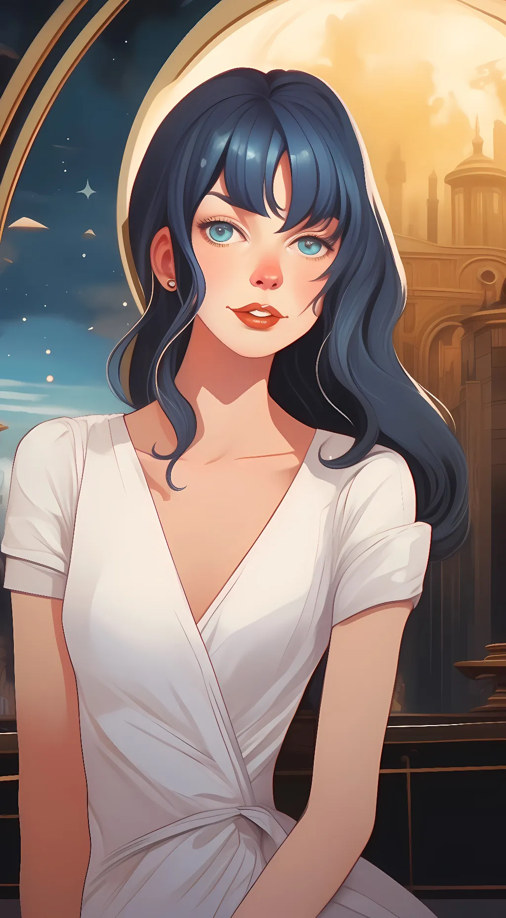 ai character: idky background