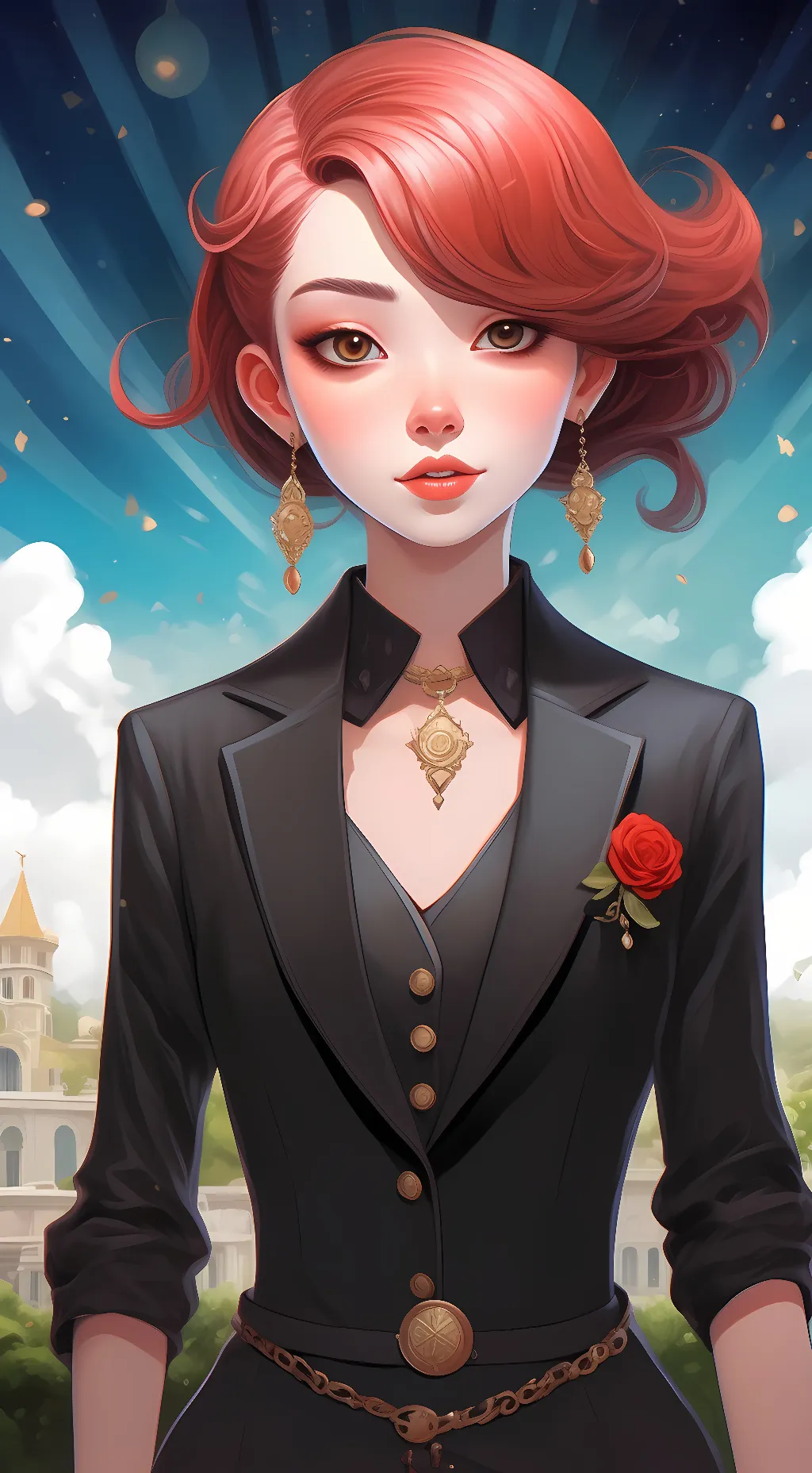 ai character: Lilly  background