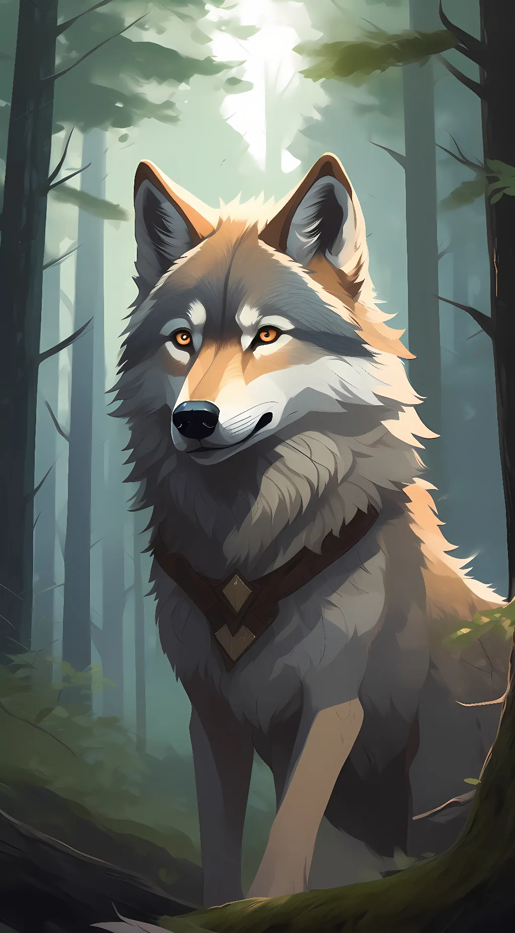 ai character: milly background