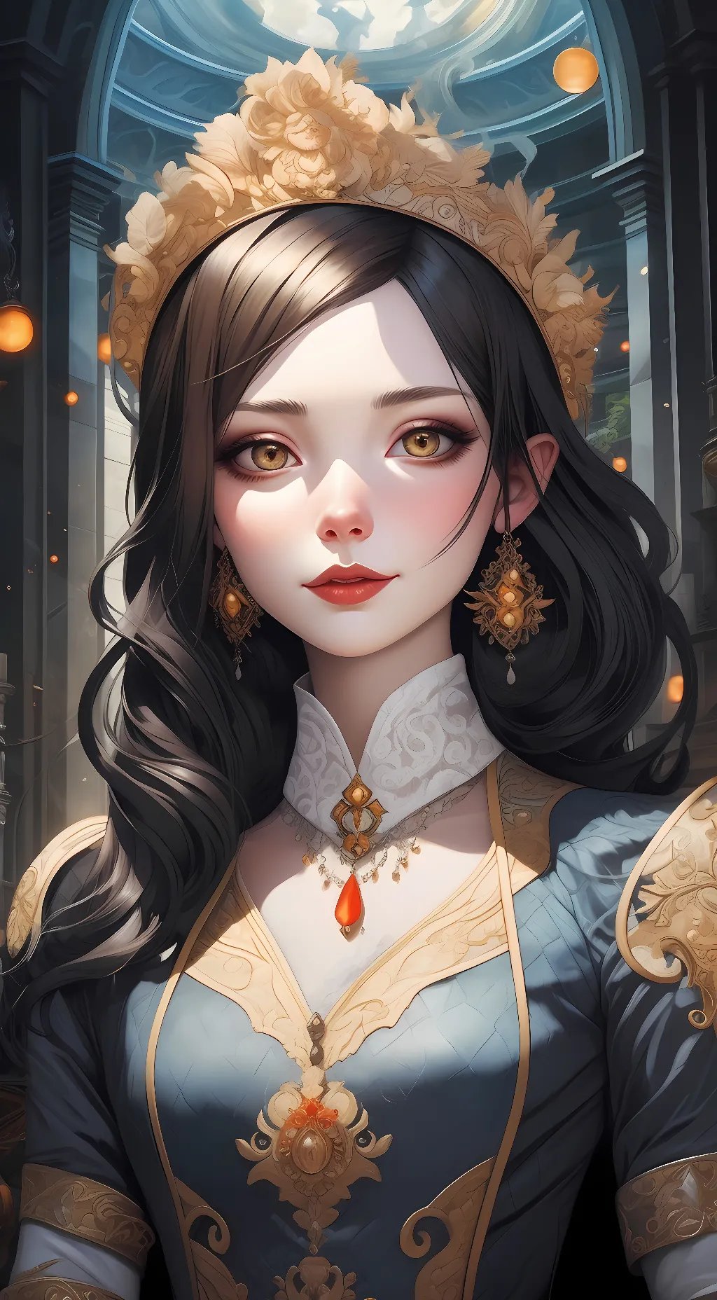 ai character: anna  background