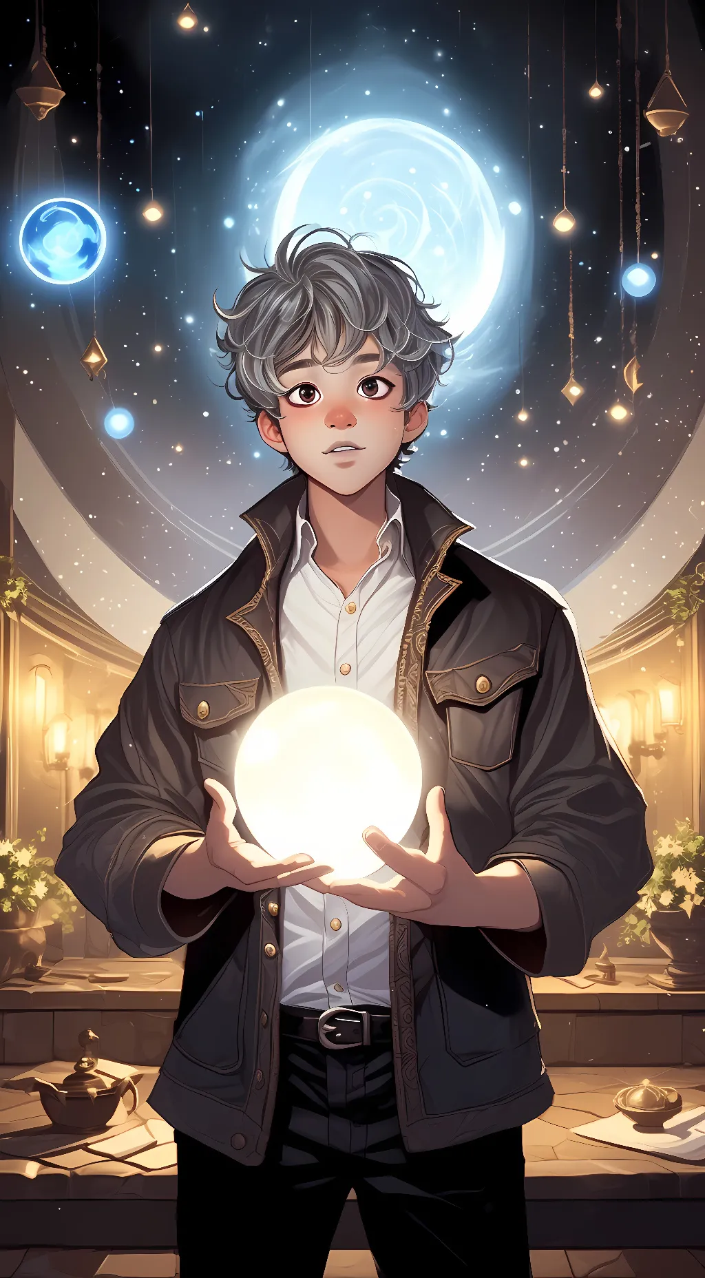 ai character: Damien Dove background