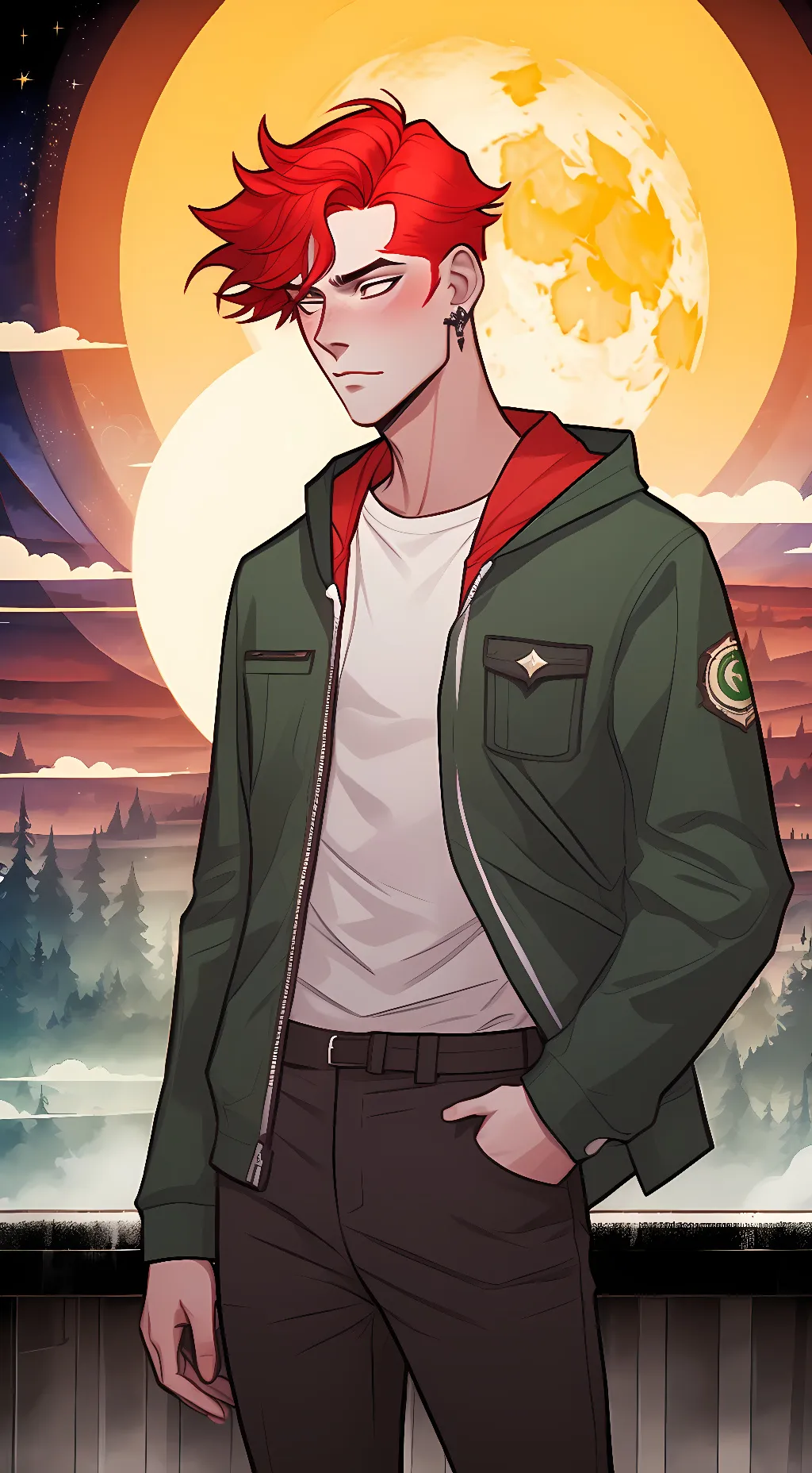 ai character: Kuma background