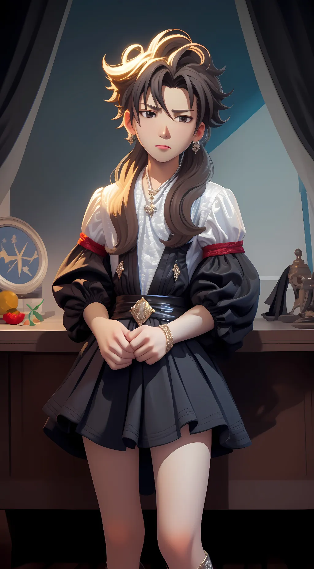 ai character: Alexa  background