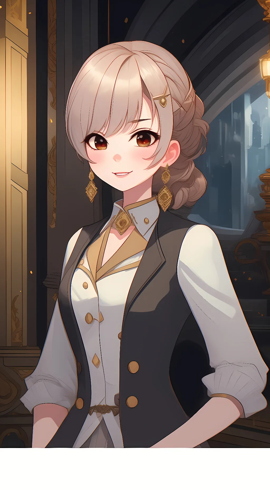 ai character: Tsuki background