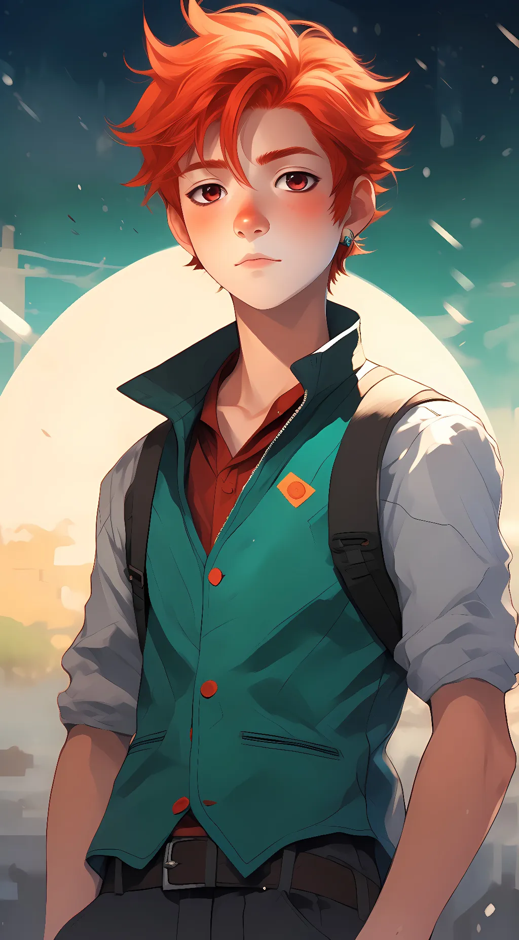 ai character: oliver background