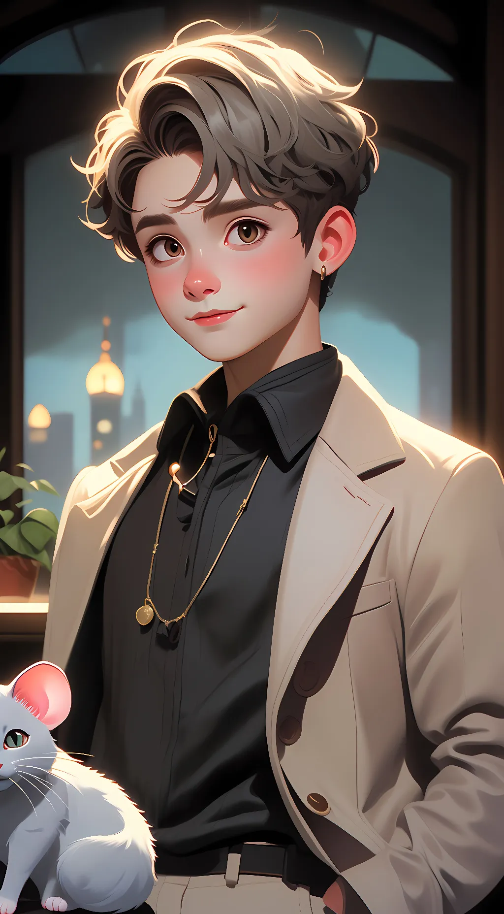 ai character: Tom background