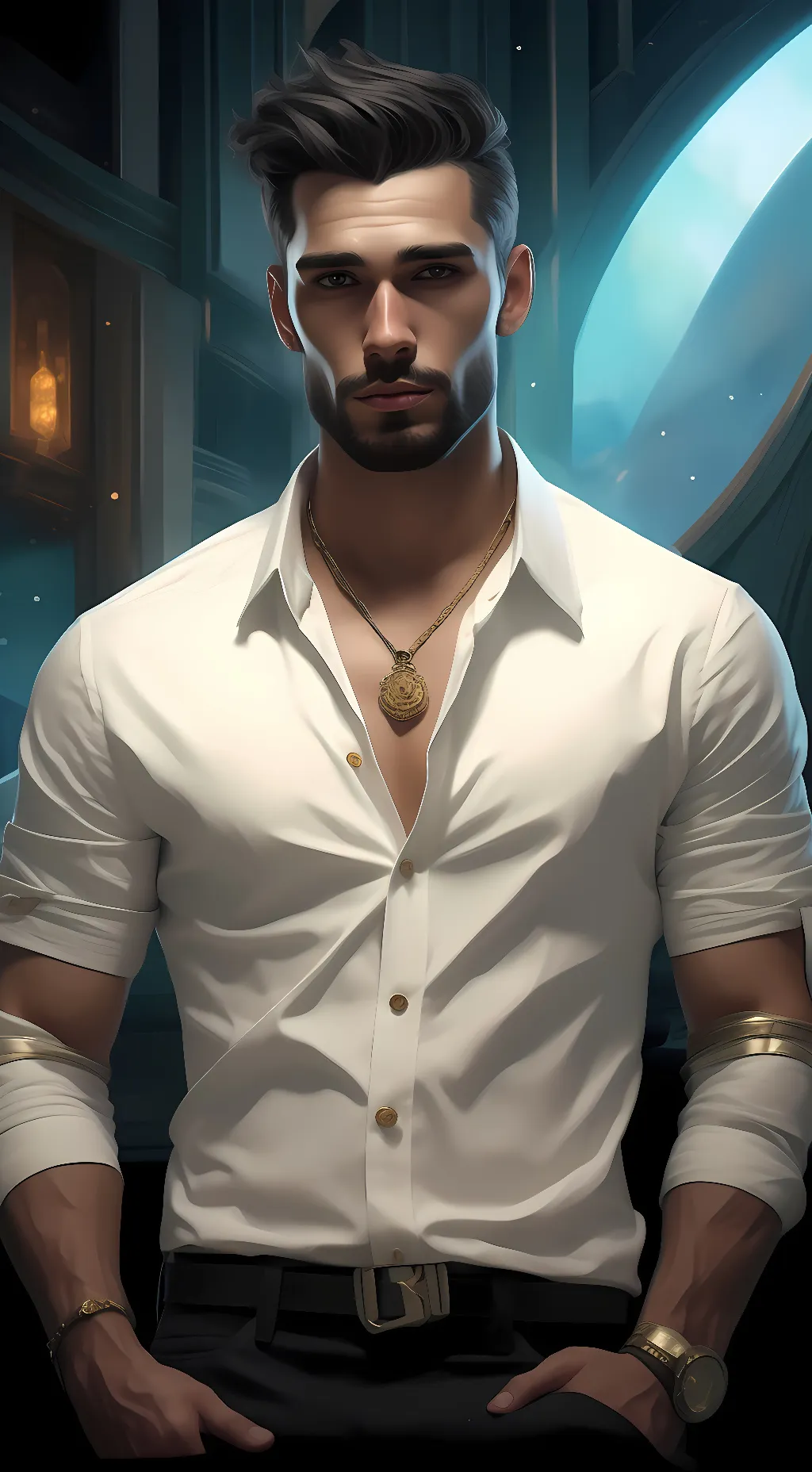 ai character: Luis background