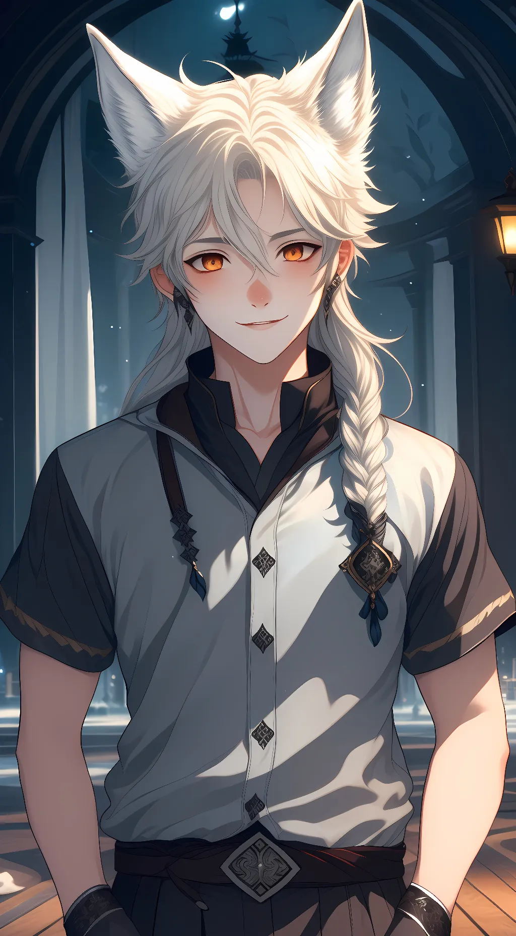 ai character: Milo background