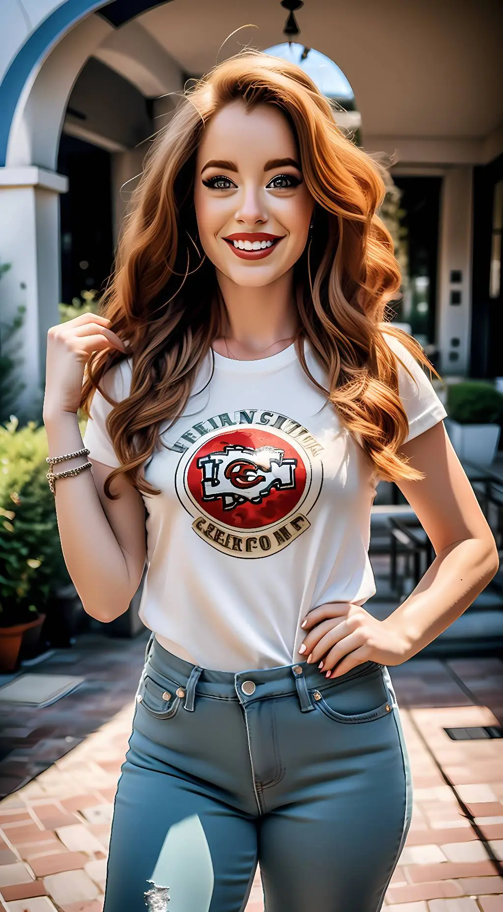 ai character: Marina background