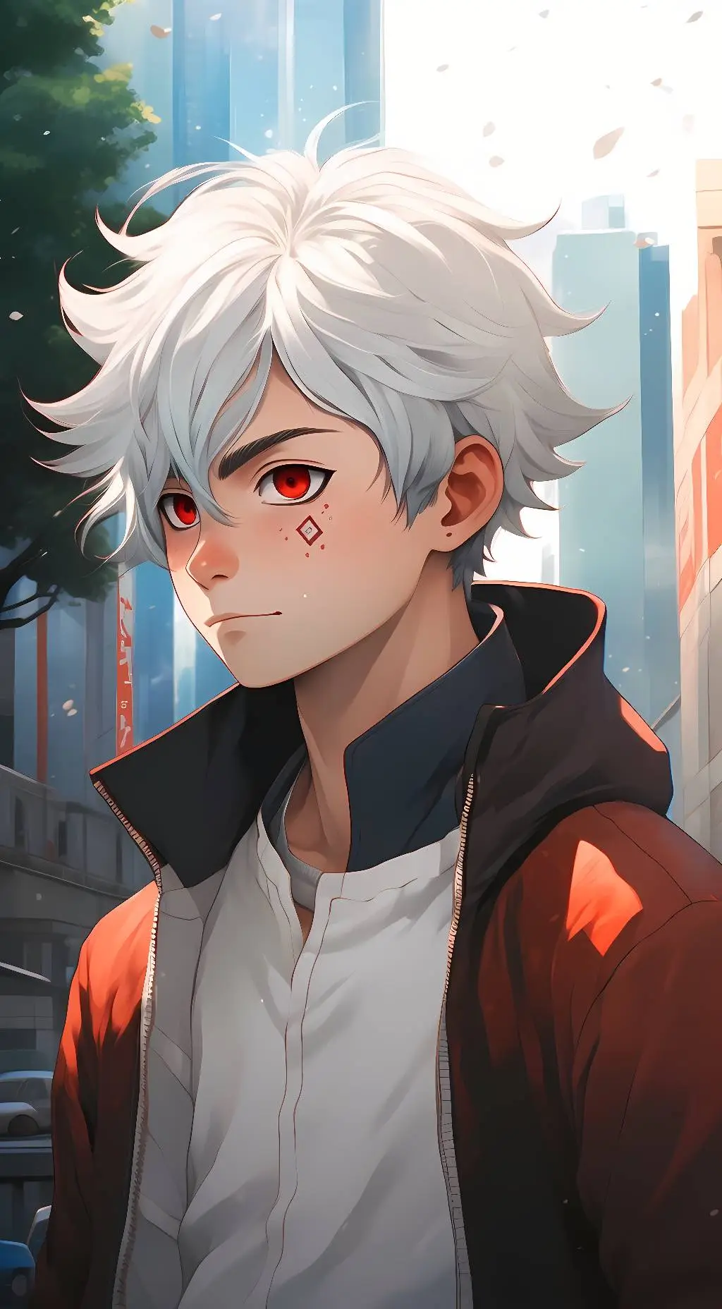 ai character: baku midoriya background