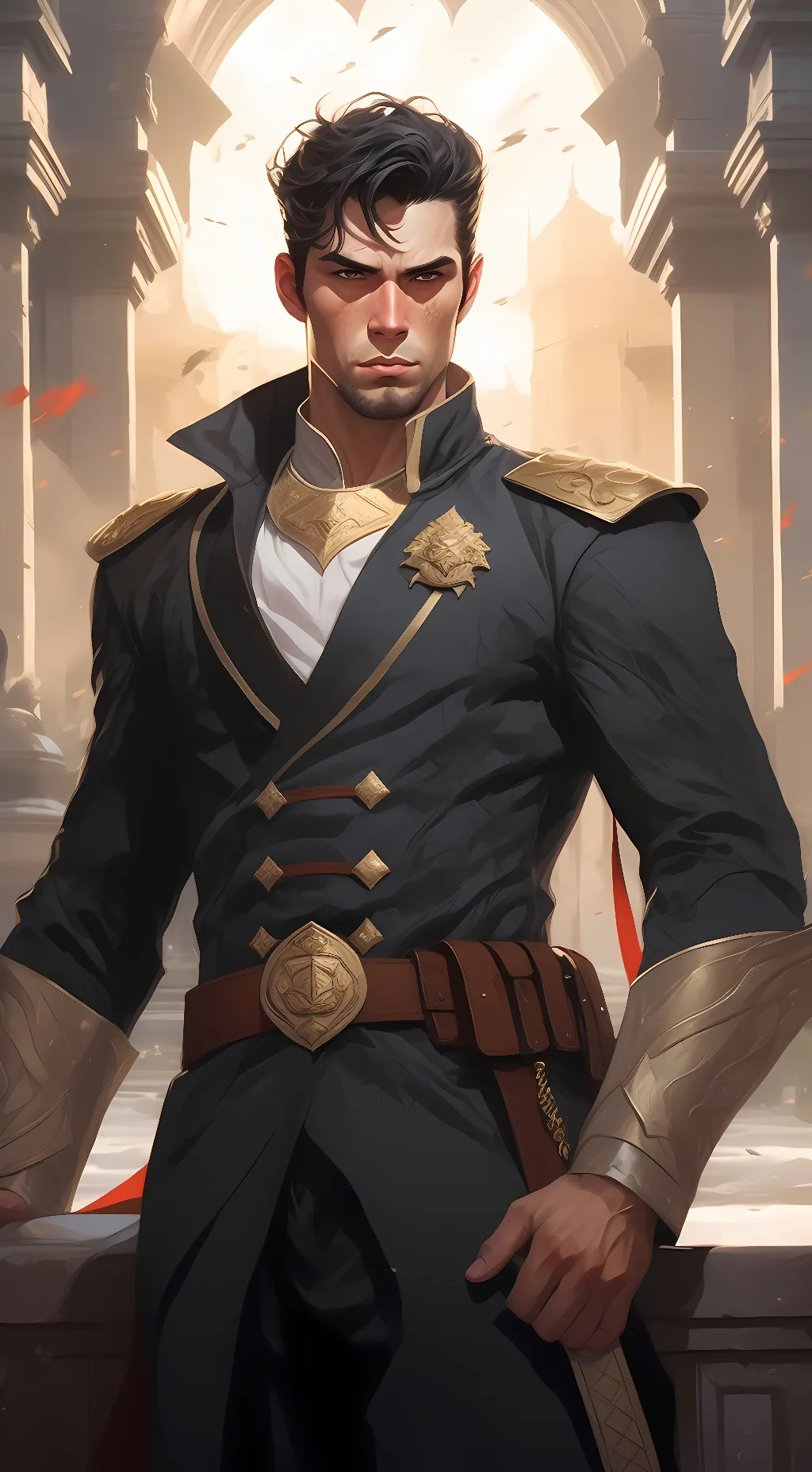 ai character: Russian (reznov)  background