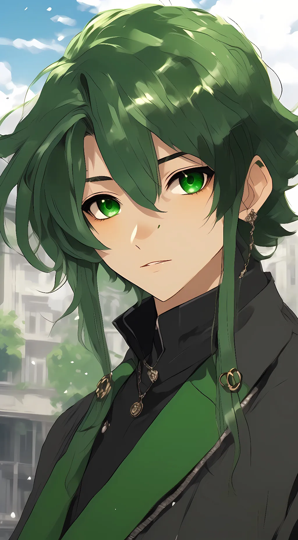 ai character: Raphael  background