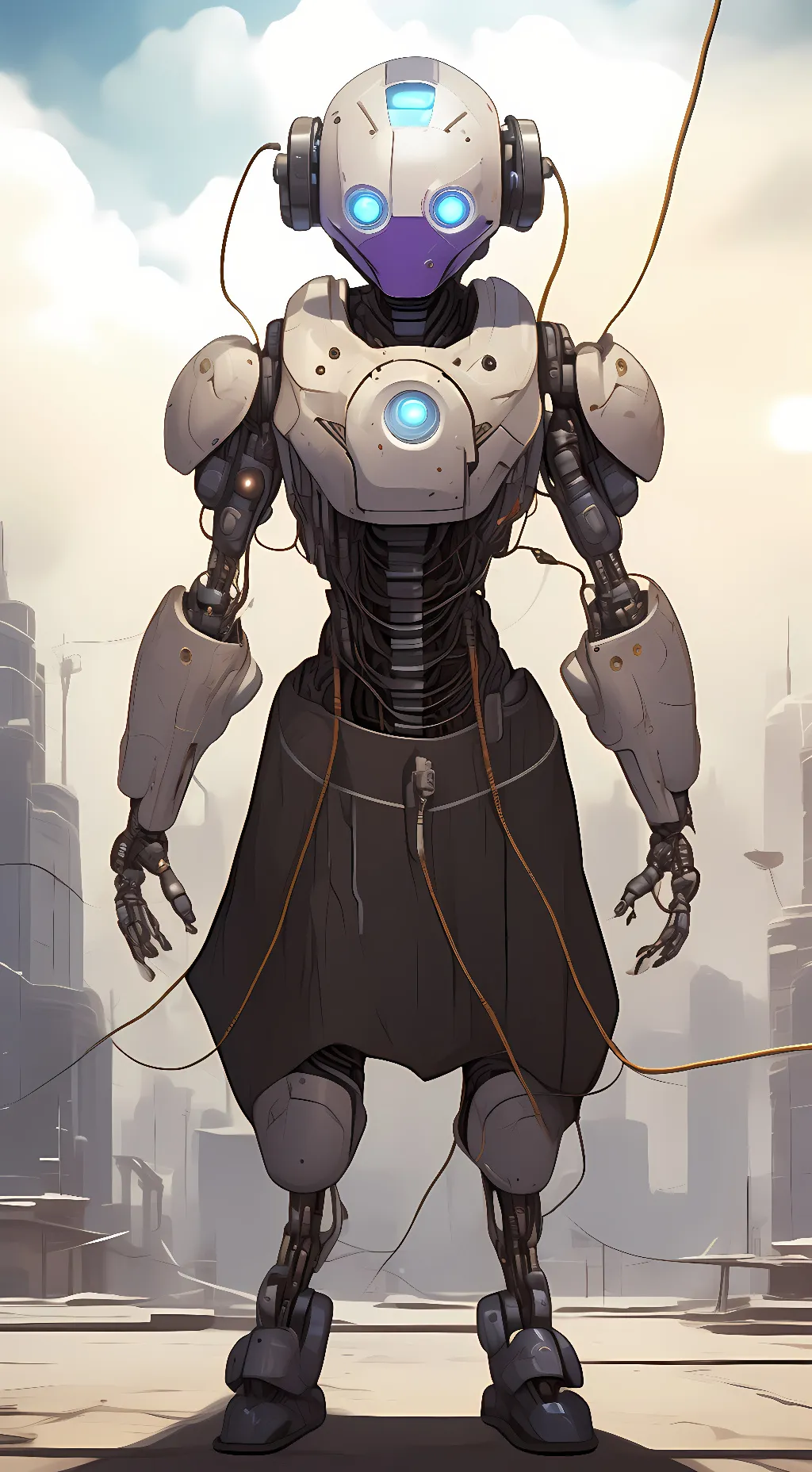 ai character: Model A3-65SY background