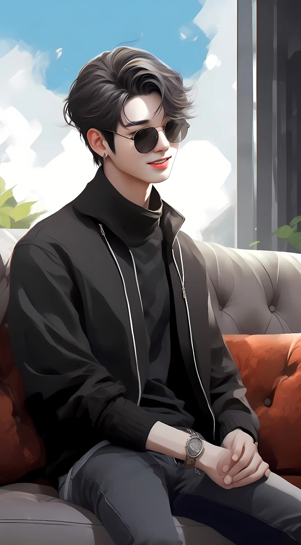 ai character: Eland  background