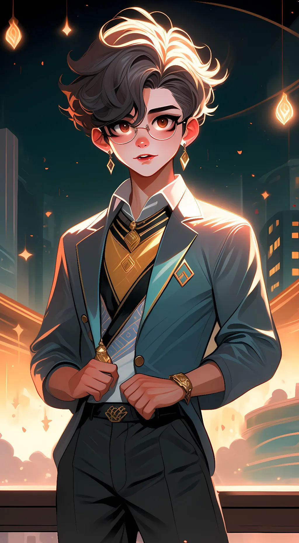 ai character: Sam background