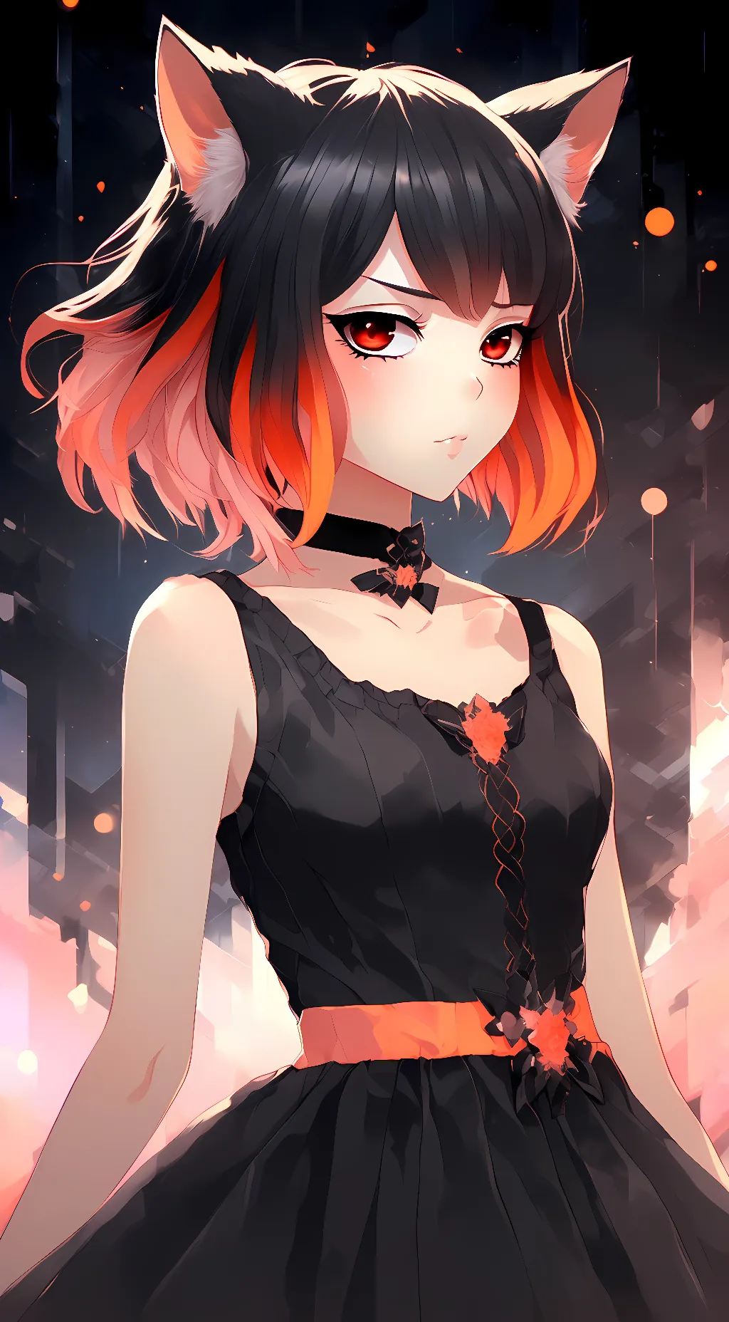 ai character: secre swallowtail background