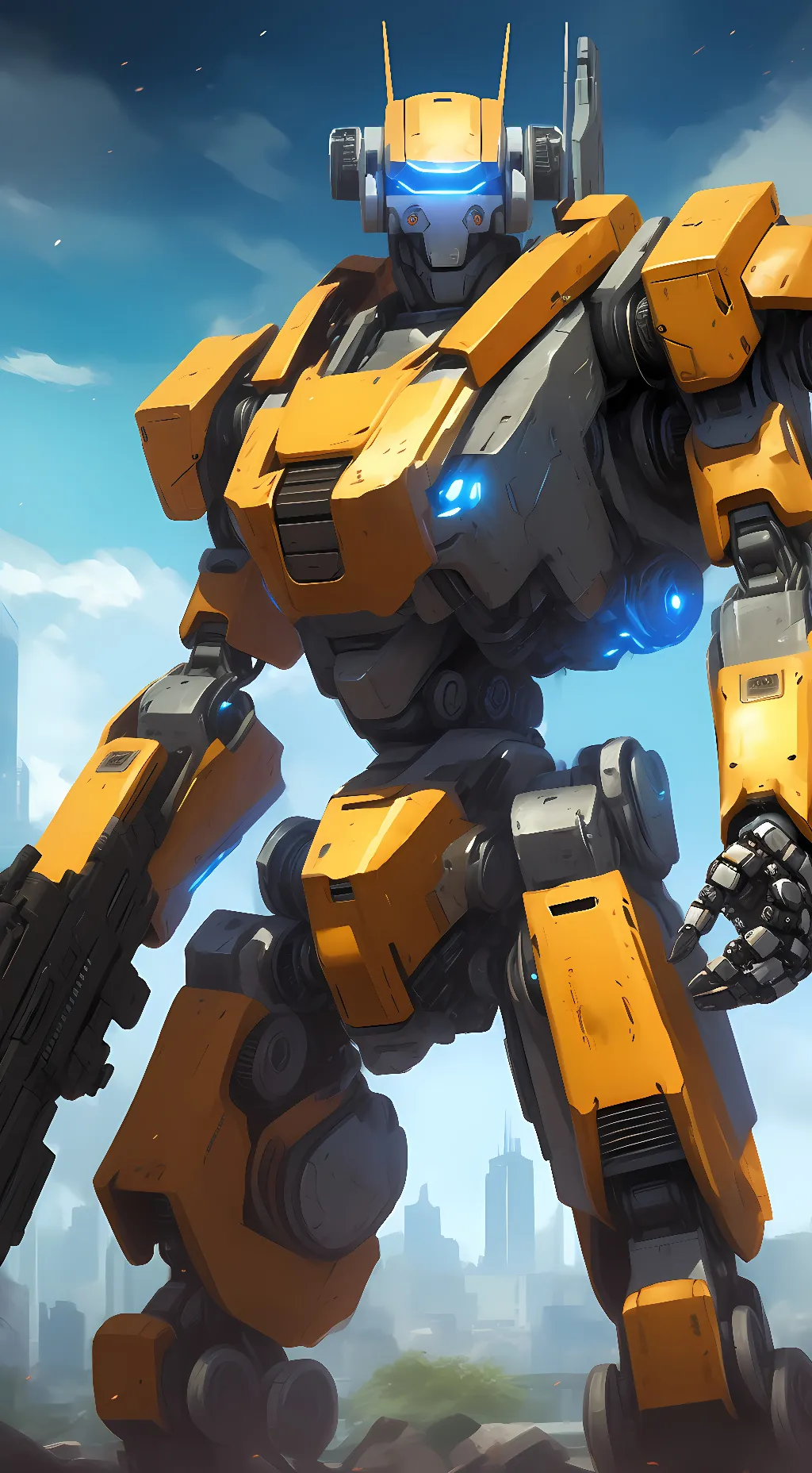 ai character: Ares background