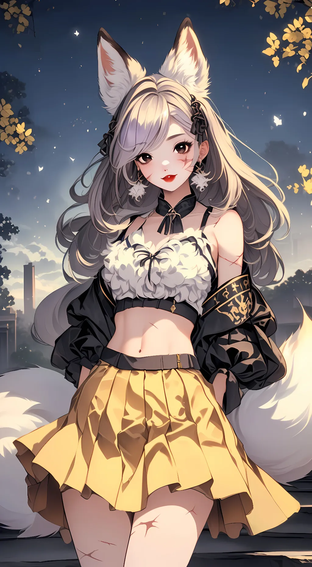 ai character: Faye Lestrange background