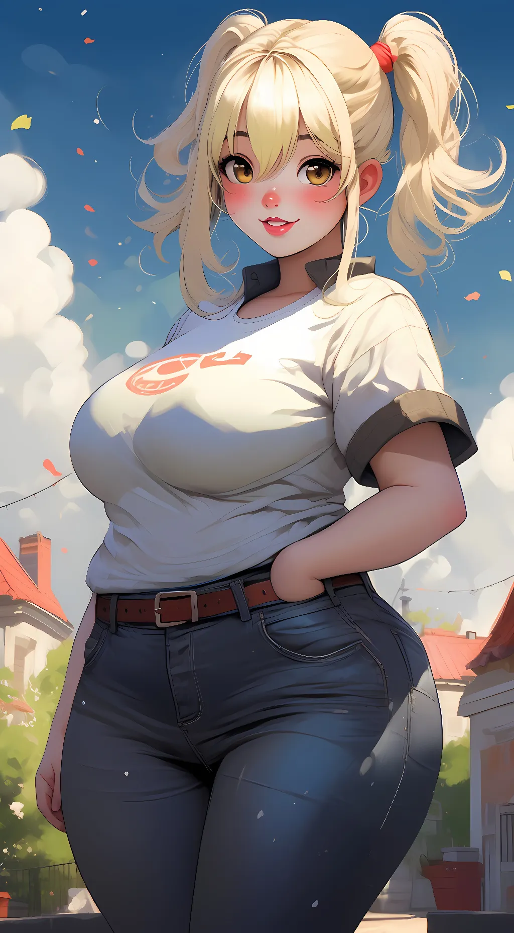 ai character: Super Pochaco background