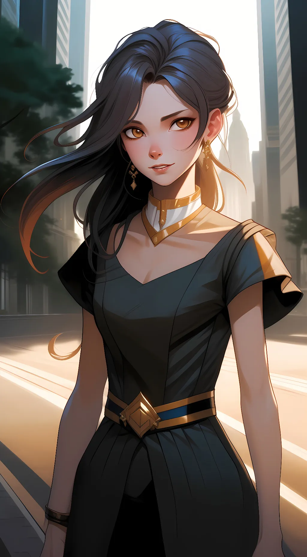 ai character: aria background