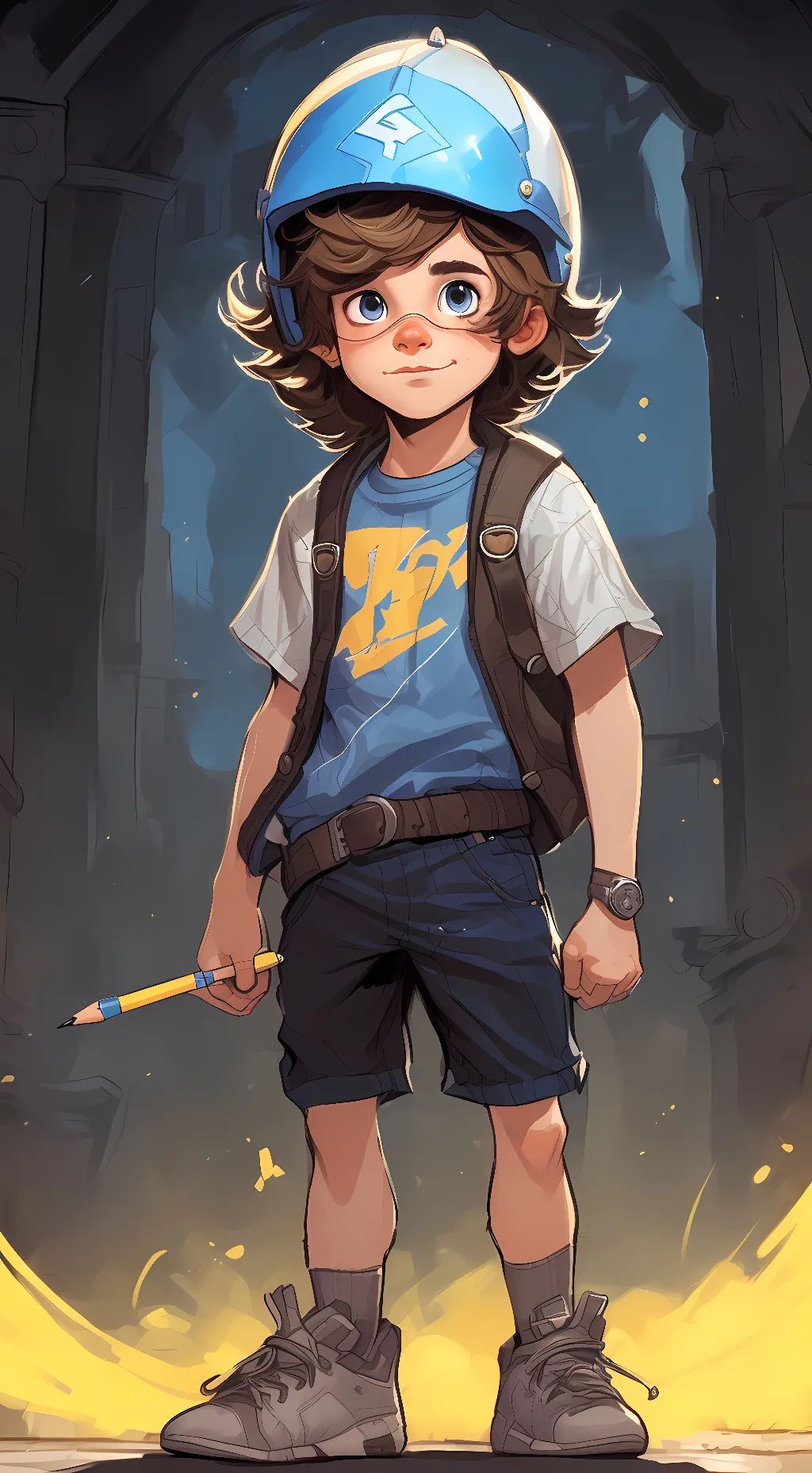 ai character: Jeffy (SML) background