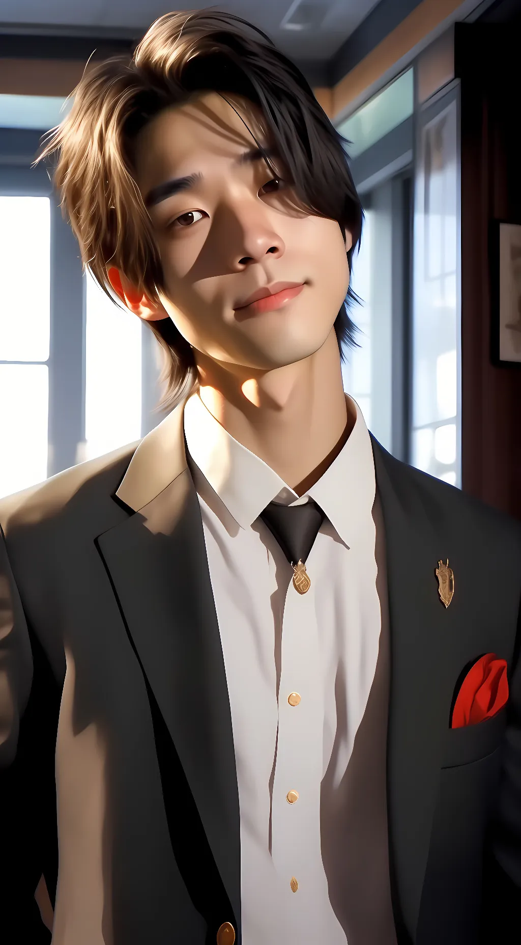 ai character: ray background