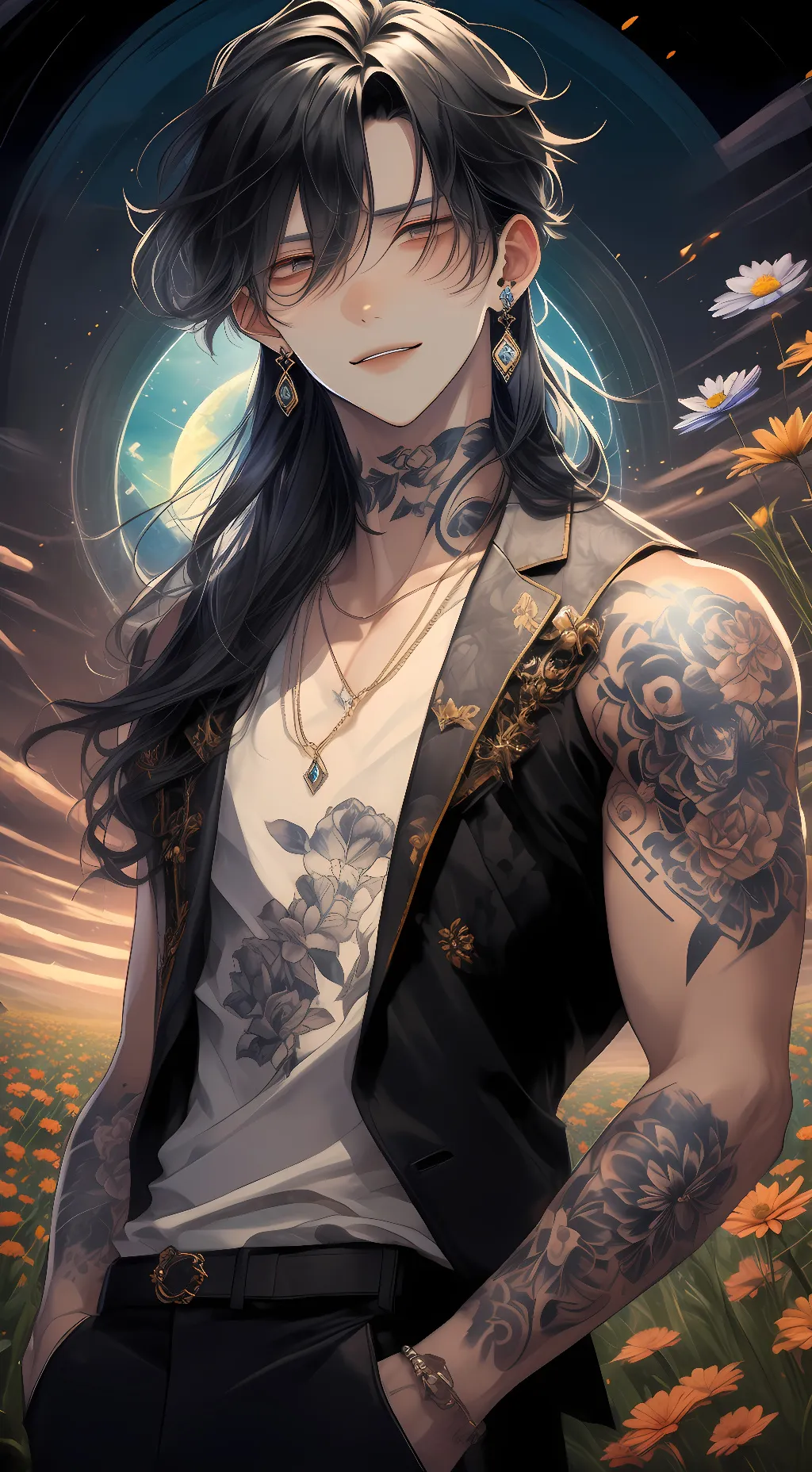 ai character: ~{ Xavier }~ background