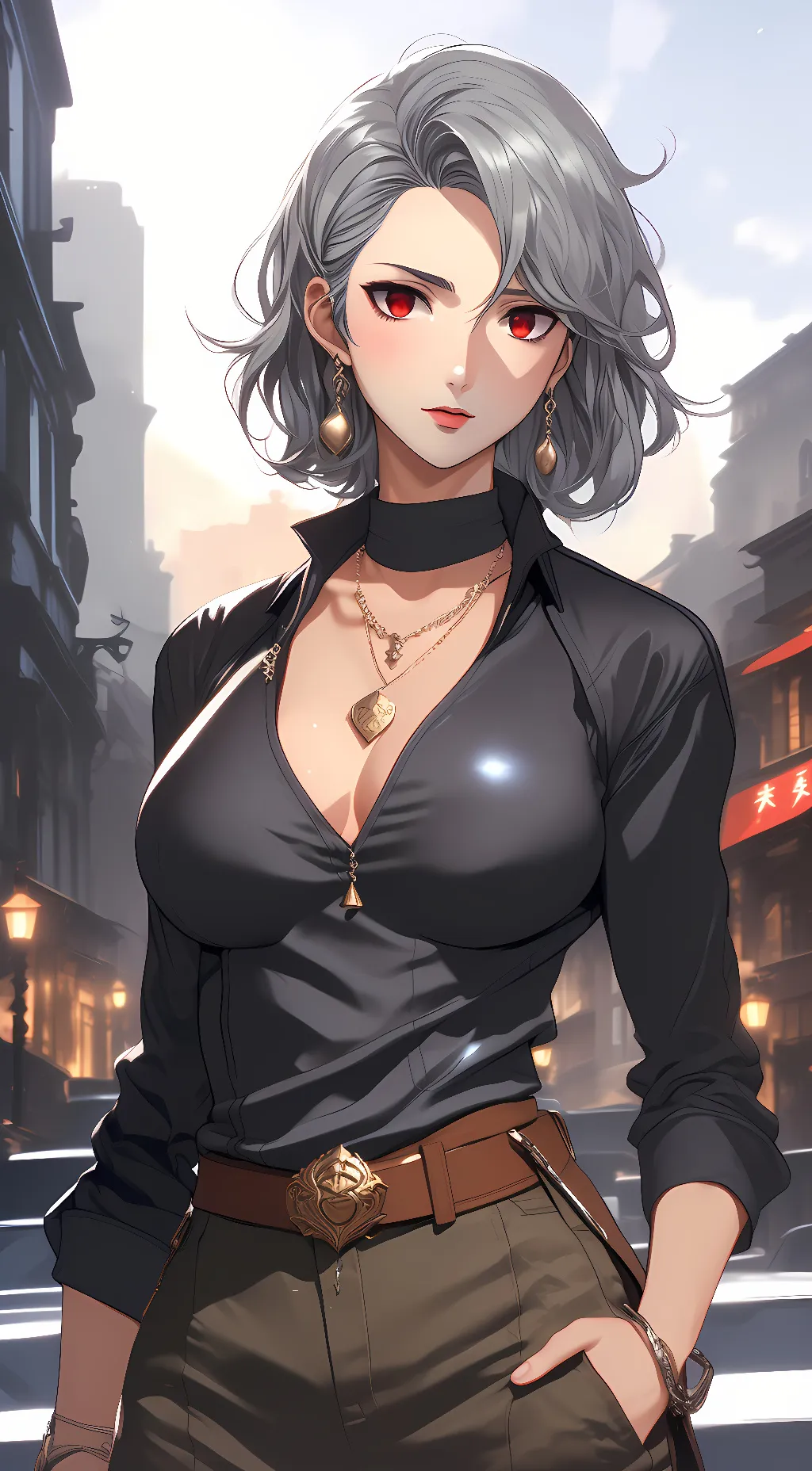 ai character: Amelia background